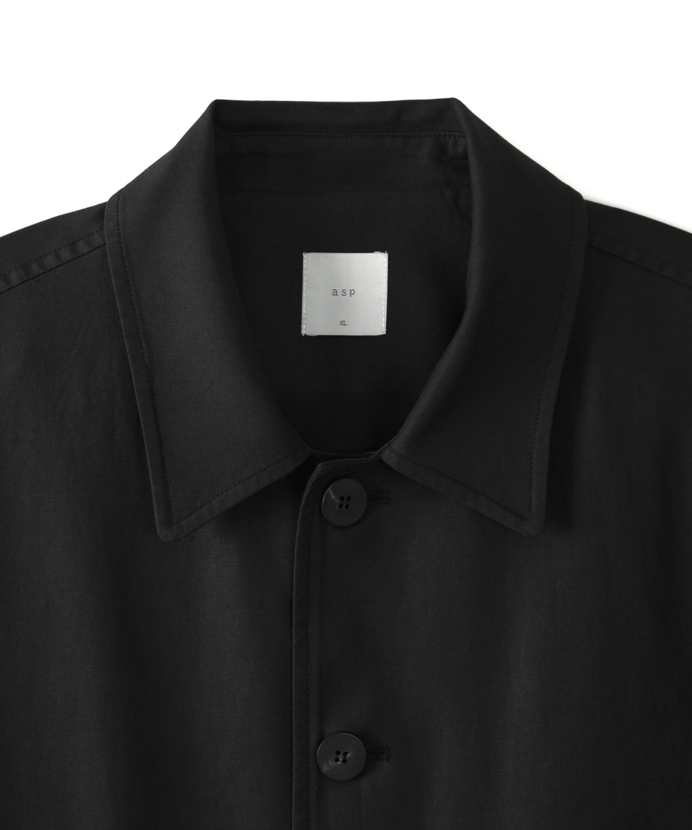 Tencel Cotton Car Coat – Washed