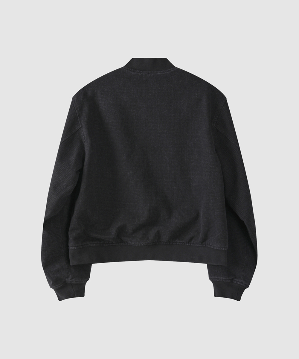 Washed Denim Blouson –