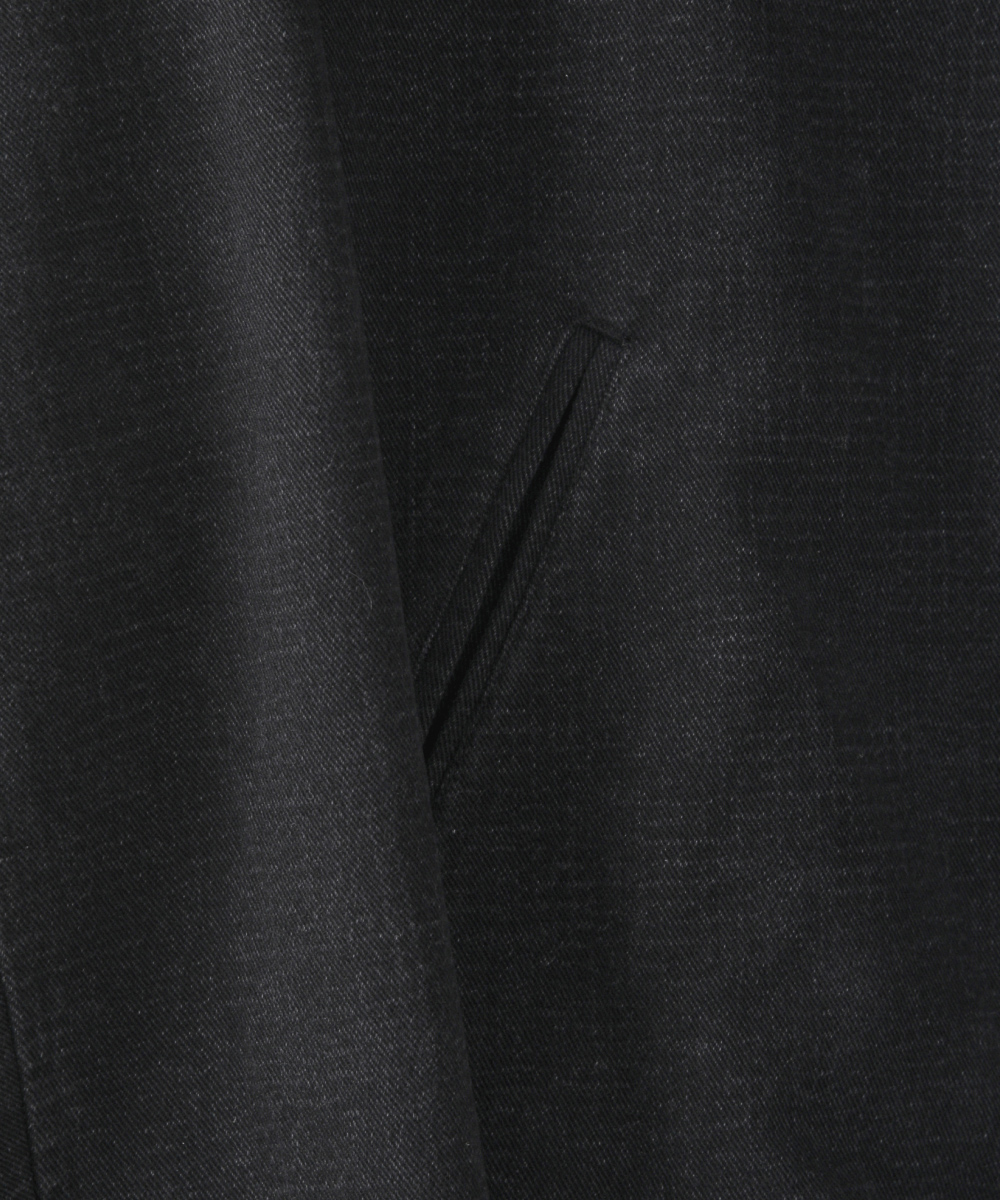 Washed Denim Blouson –