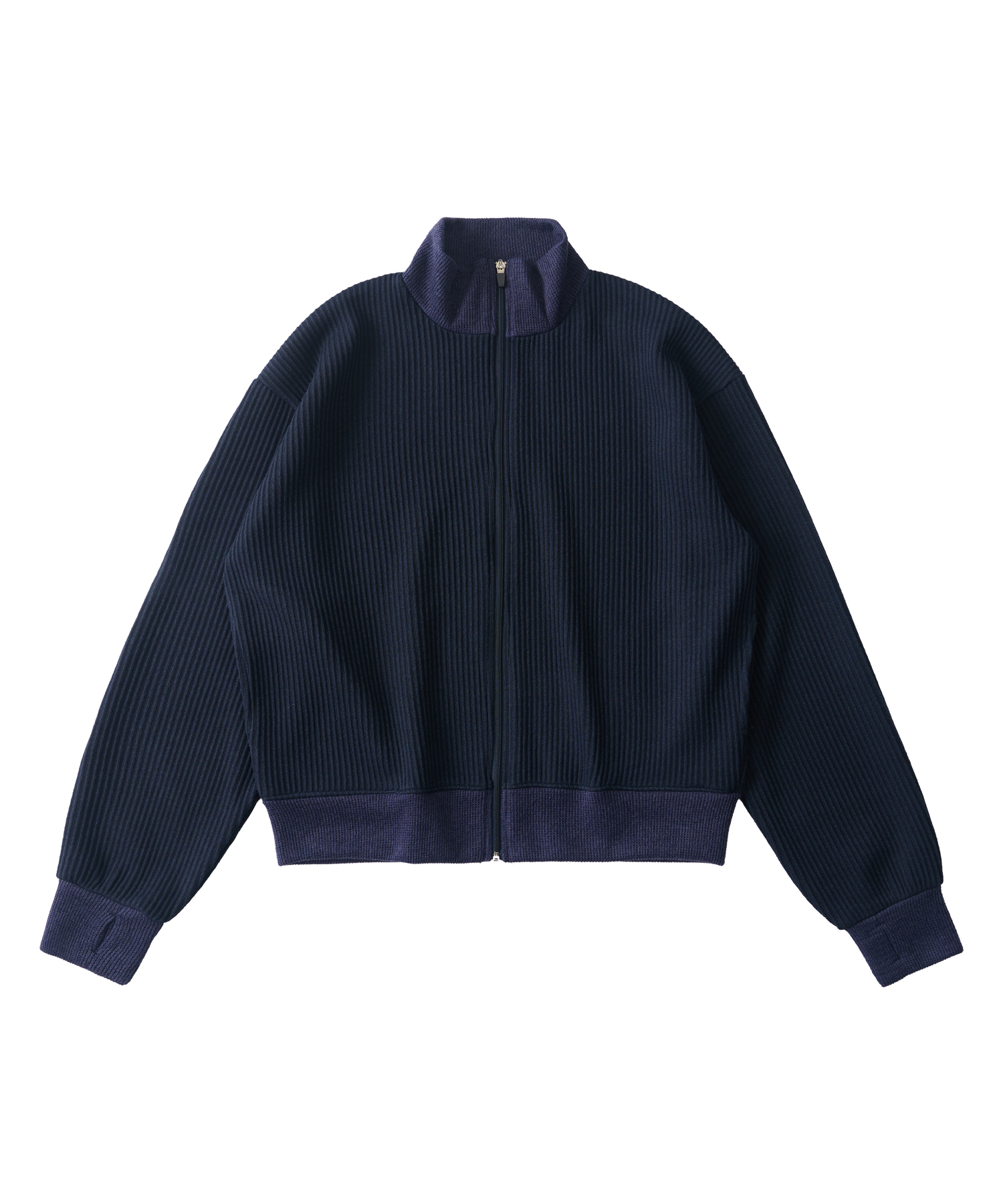 Home crop zip-up jacket ()