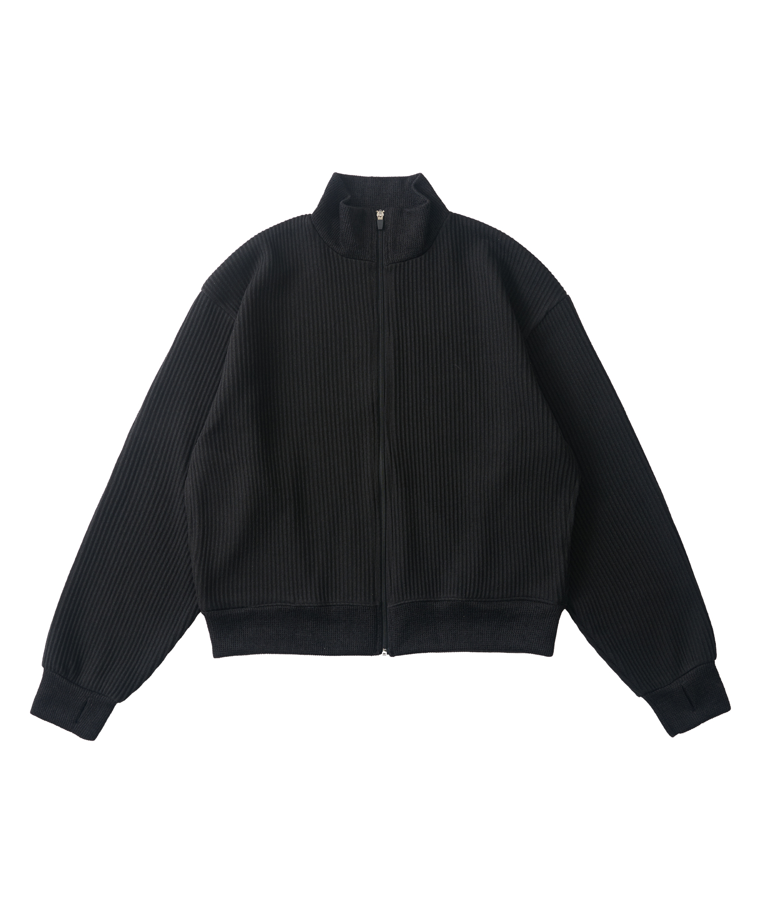 Home crop zip-up jacket ()