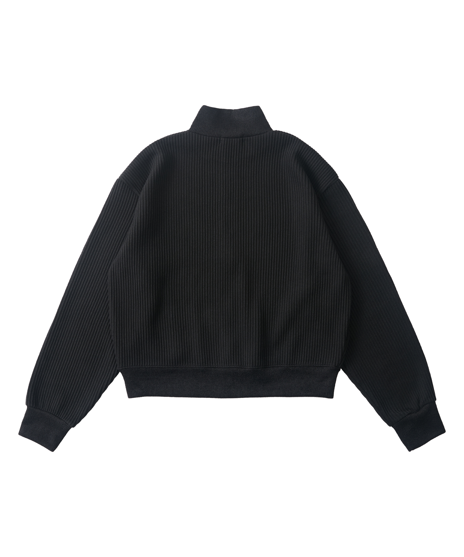 Home crop zip-up jacket ()