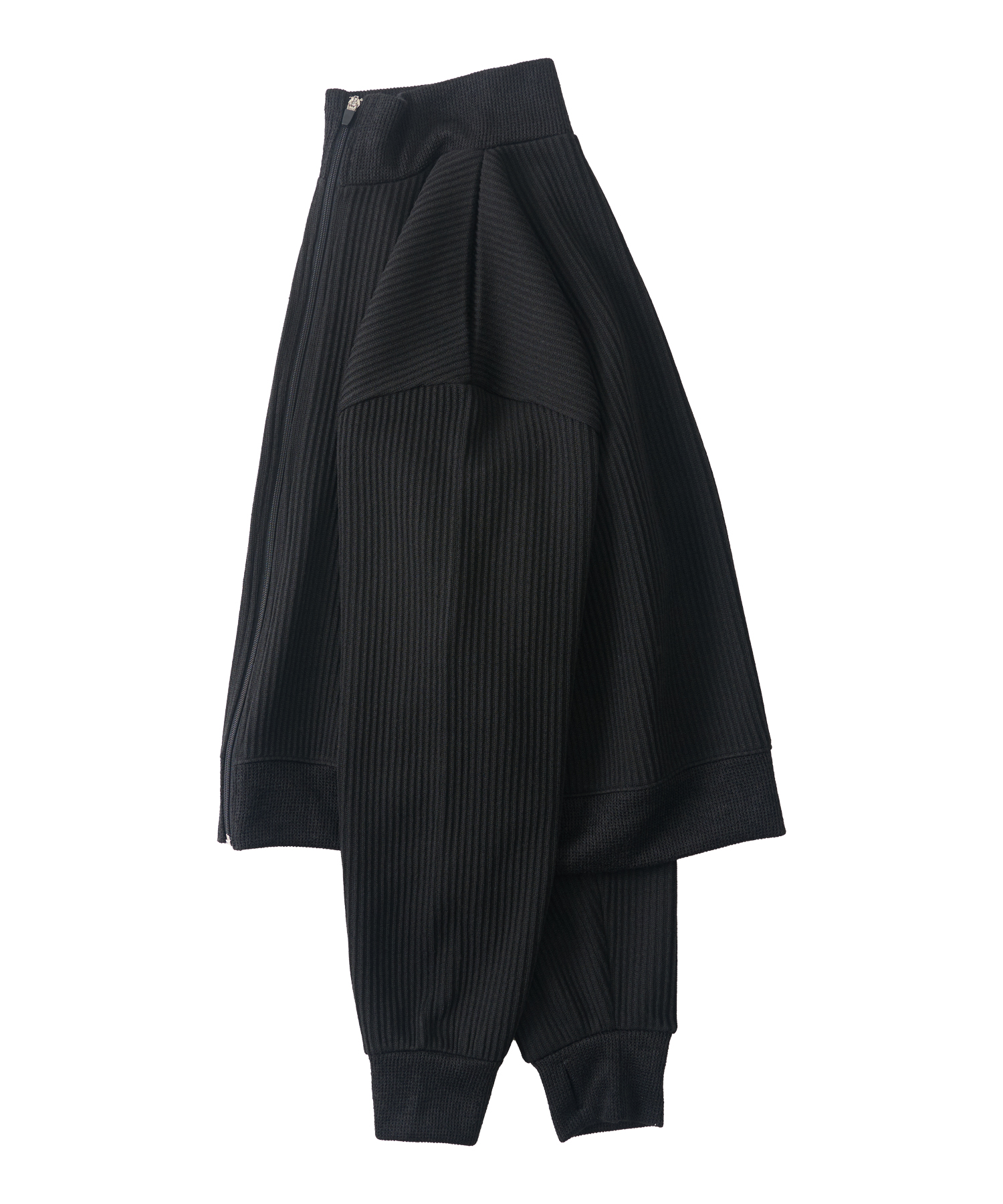Home crop zip-up jacket ()