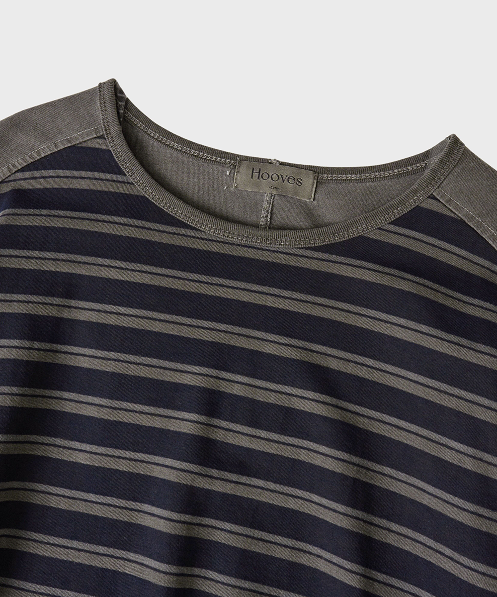 Multi-Mix Stripe Long Sleeve тёмно-синий