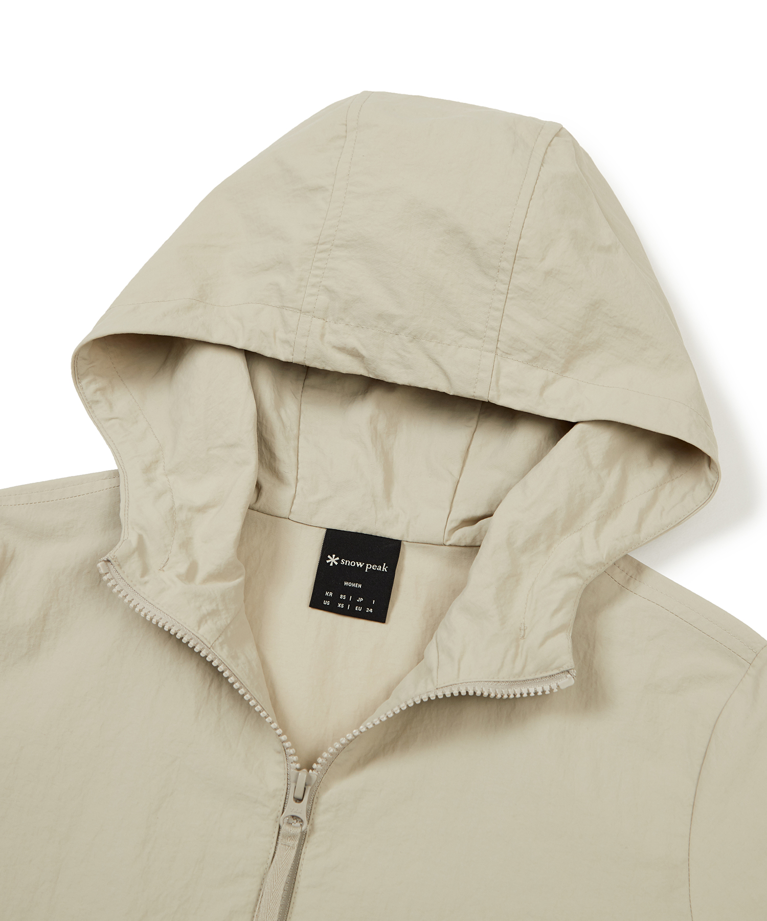 Женская ветровка из таслана S23MWLWB53 Beige