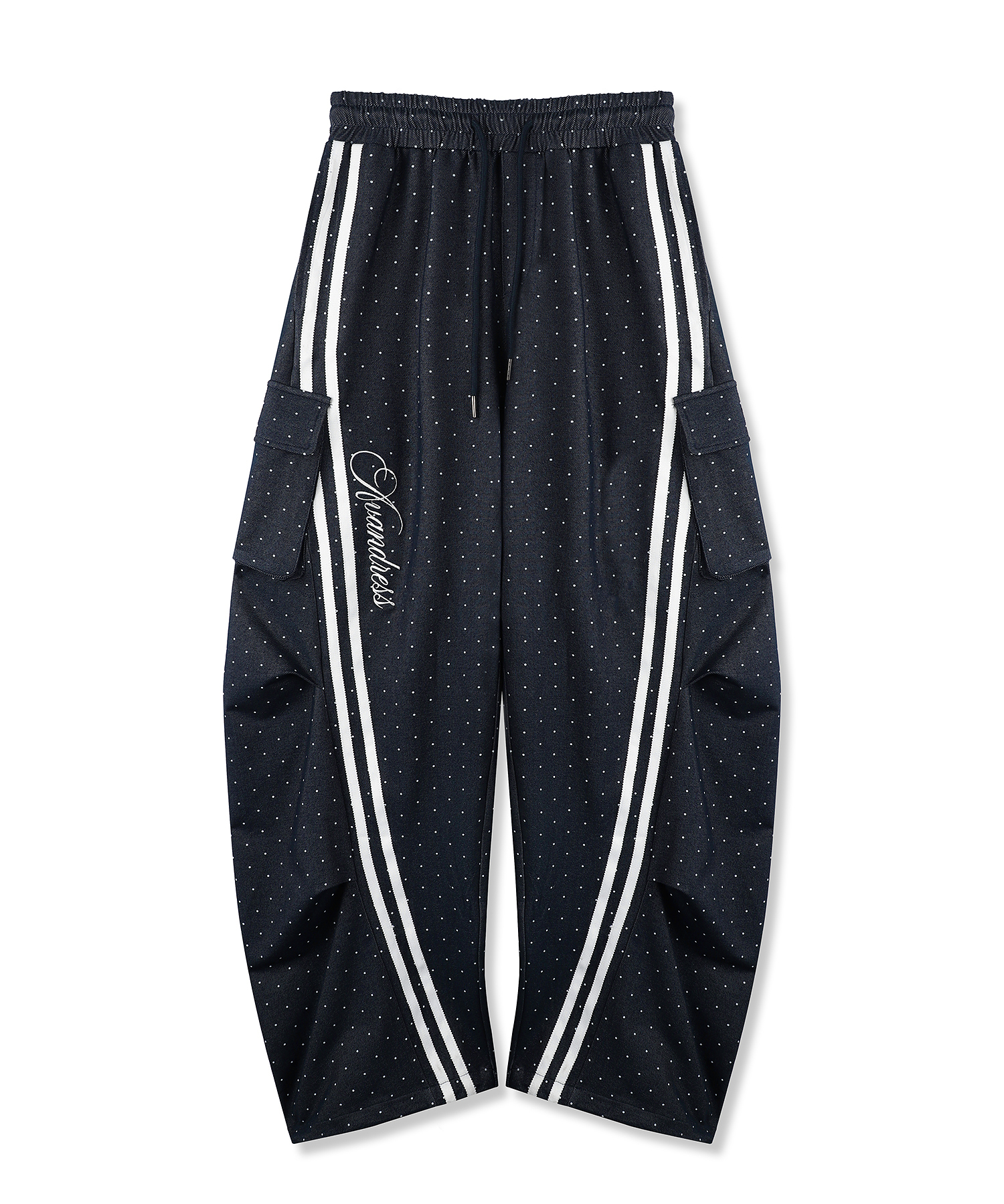 Спортивные брюки в мелкий горошек, 2Colors