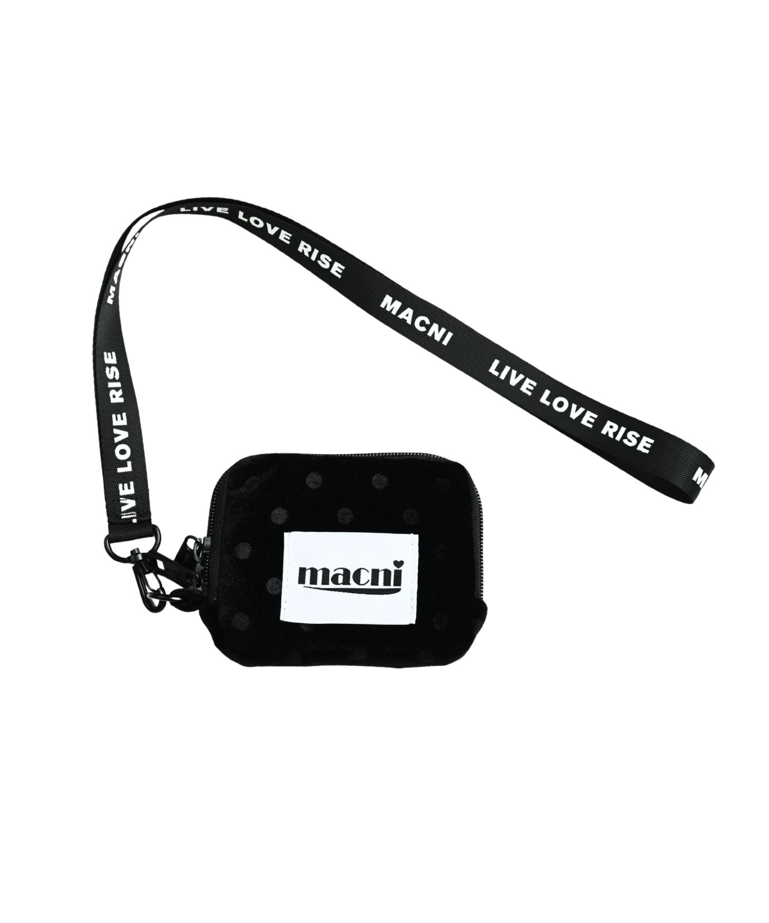 STRAP MINI WALLET VELVET