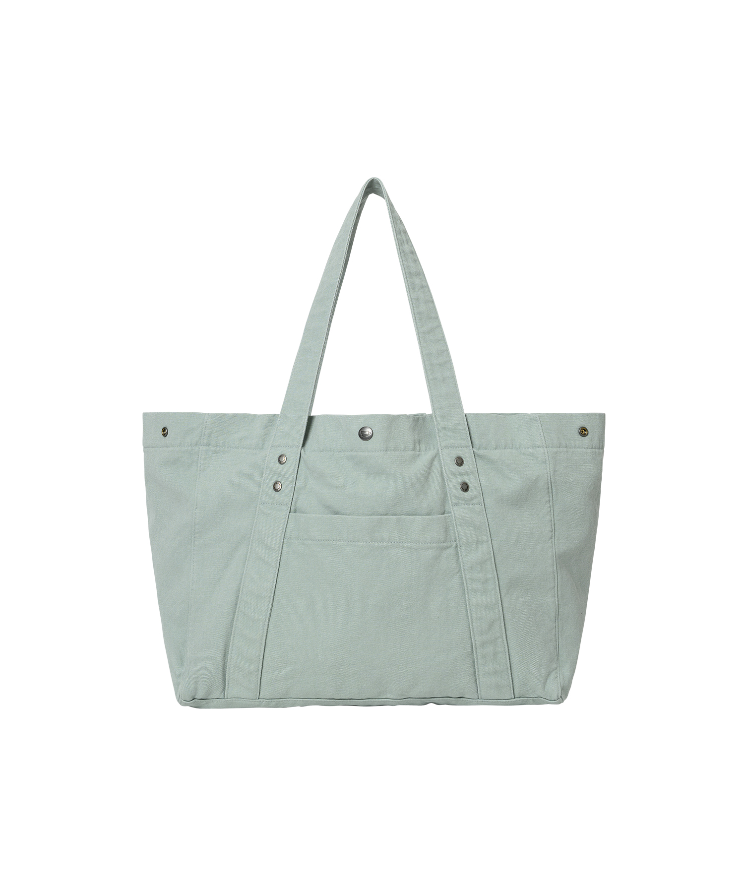 Washed Cotton Tote Bag Mint