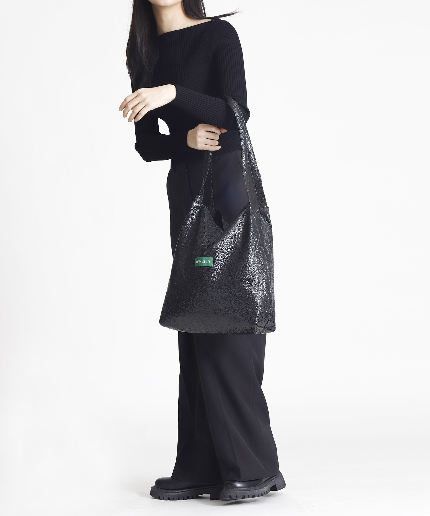 boxy bag 53 - glitter texture