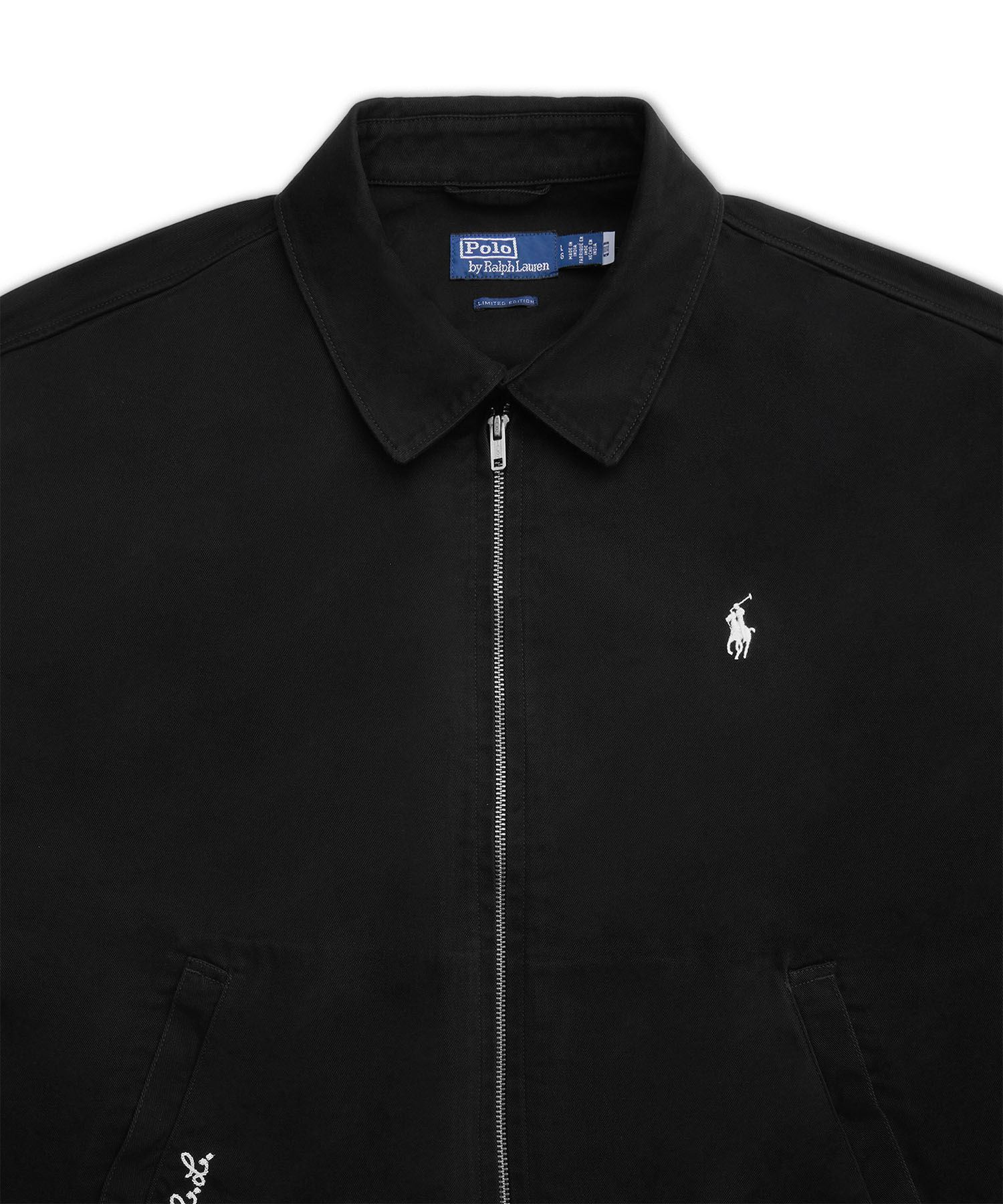 WOVEN-WINDBREAKER-JACKET CAMELOT TWILL-BLACK