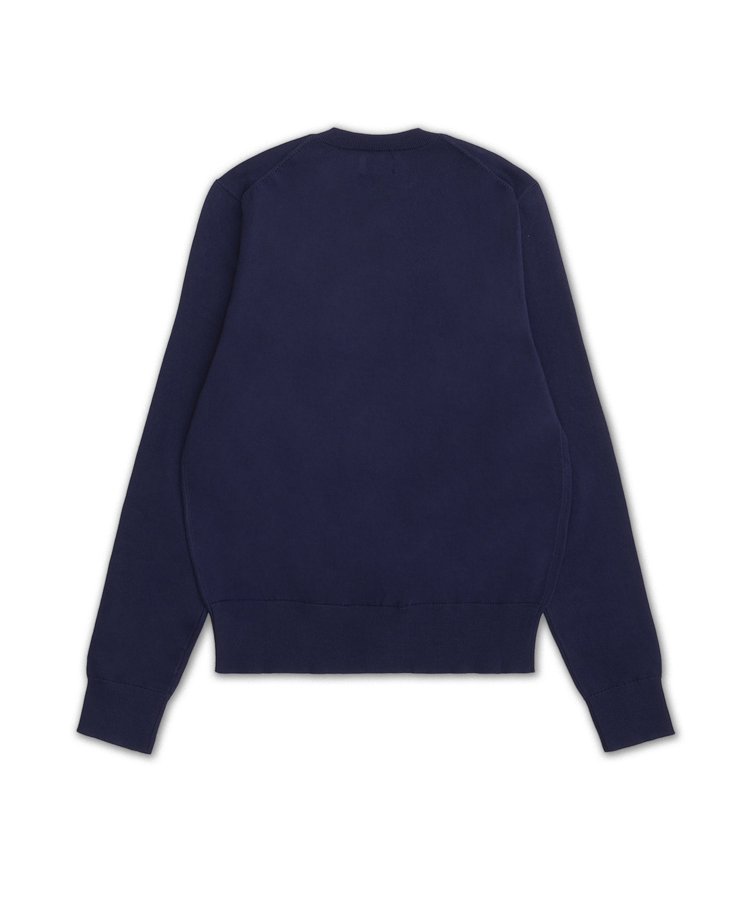 CARDIGAN-LONG SLEEVE-CARDIGAN 2/50 PIMA COTTON-BLUE