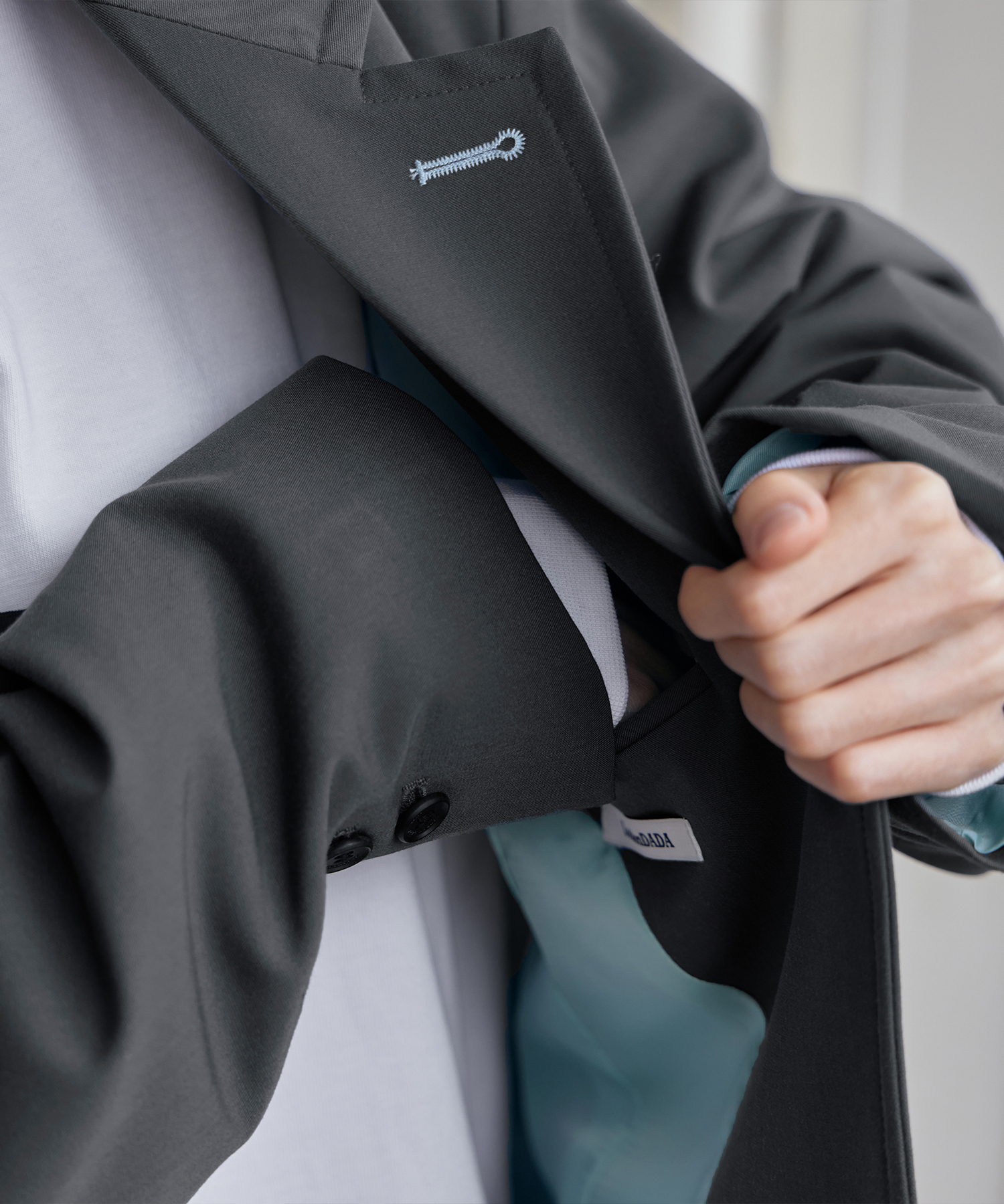 Buttonhole Tailored куртка CHARCOAL