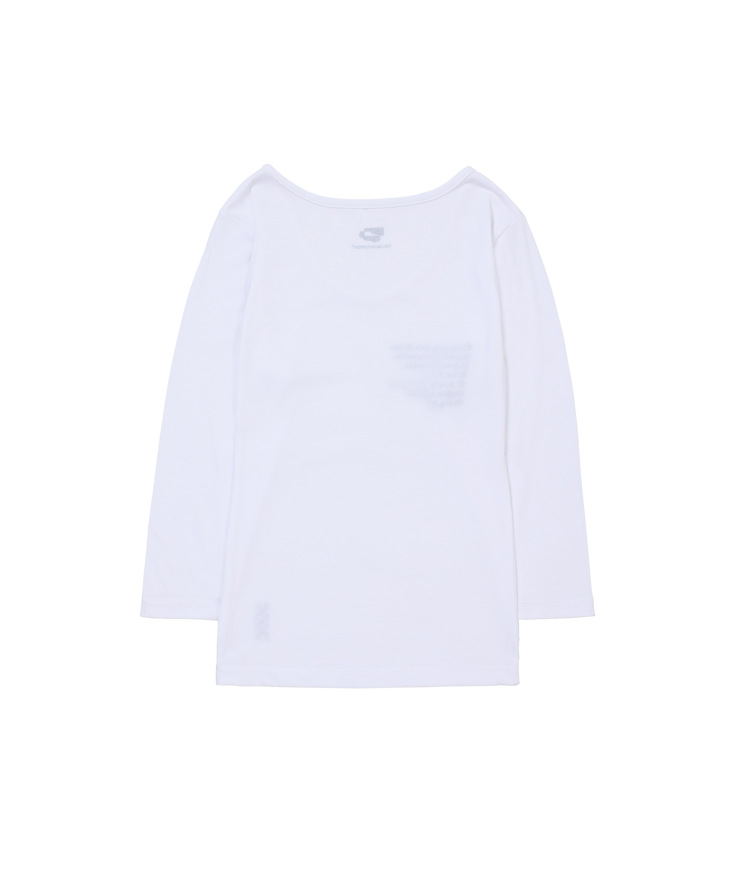 V neck 3/4 sleeve White