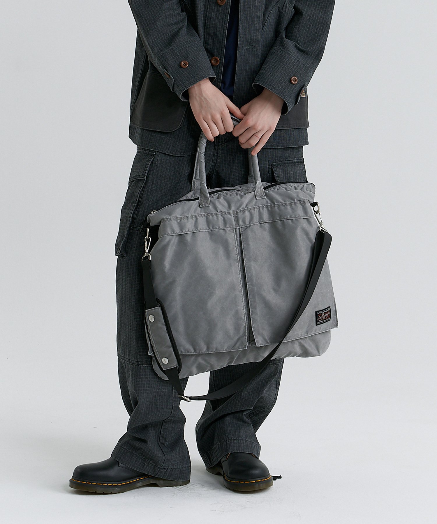 Сумка-шлем Bucket 9116 Pigment Nylon Gray