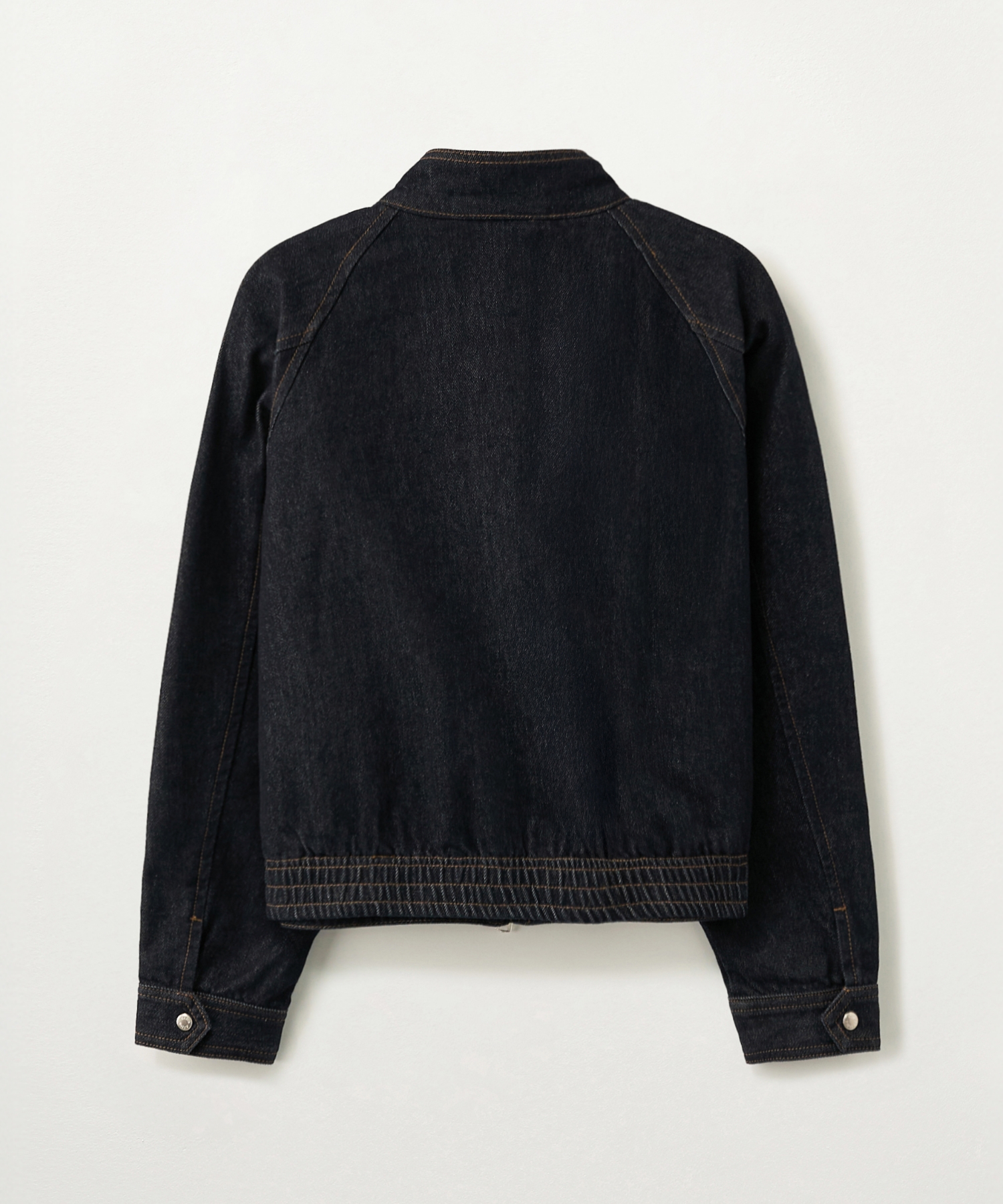 (W) Nonefade Denim Harrington куртка Indigo