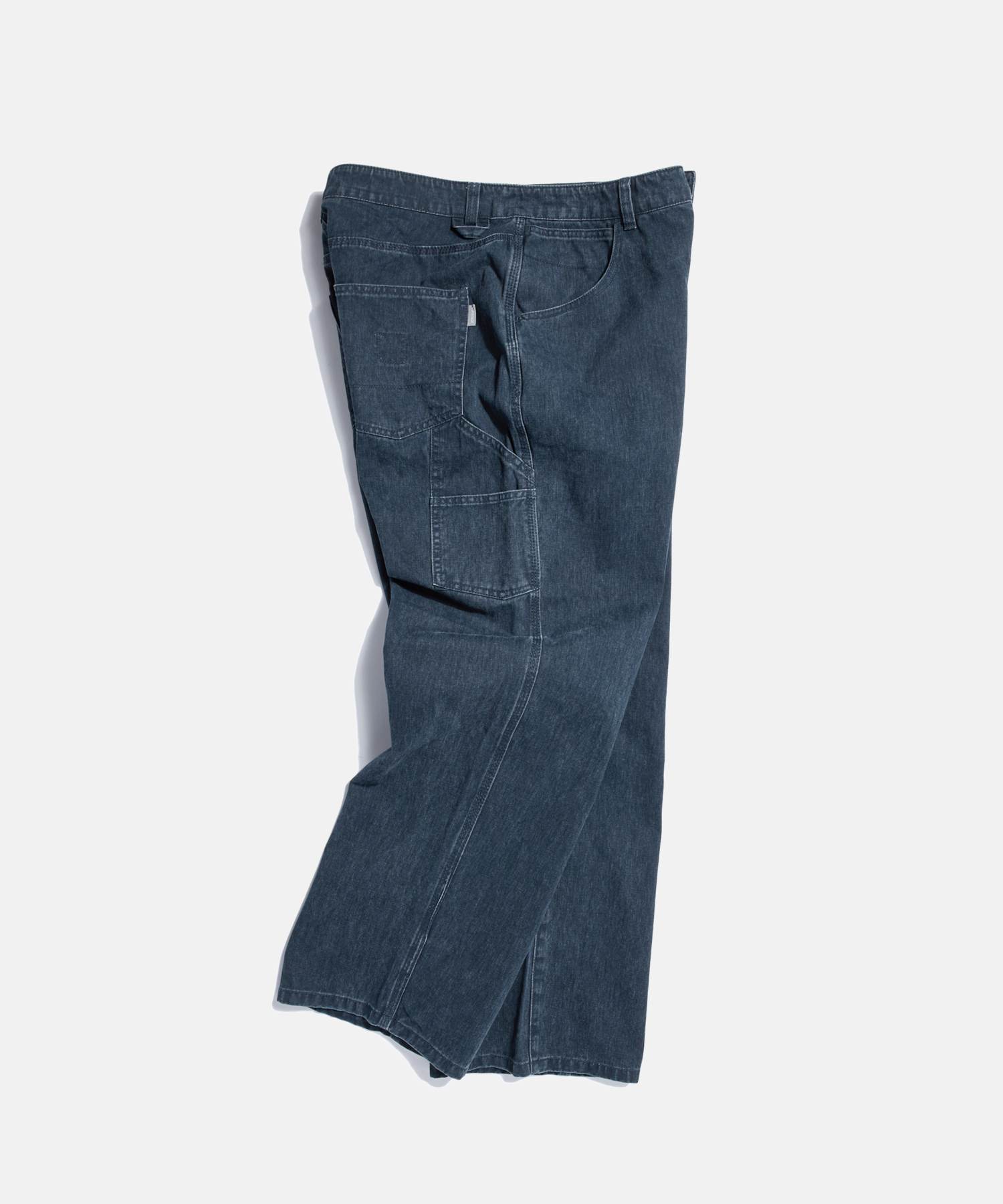 Vintage Cotton Painter Pants Washed Navy