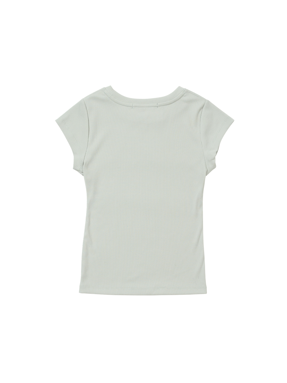FLOWER HALF SLEEVE TEE - 3 COLORS MINT