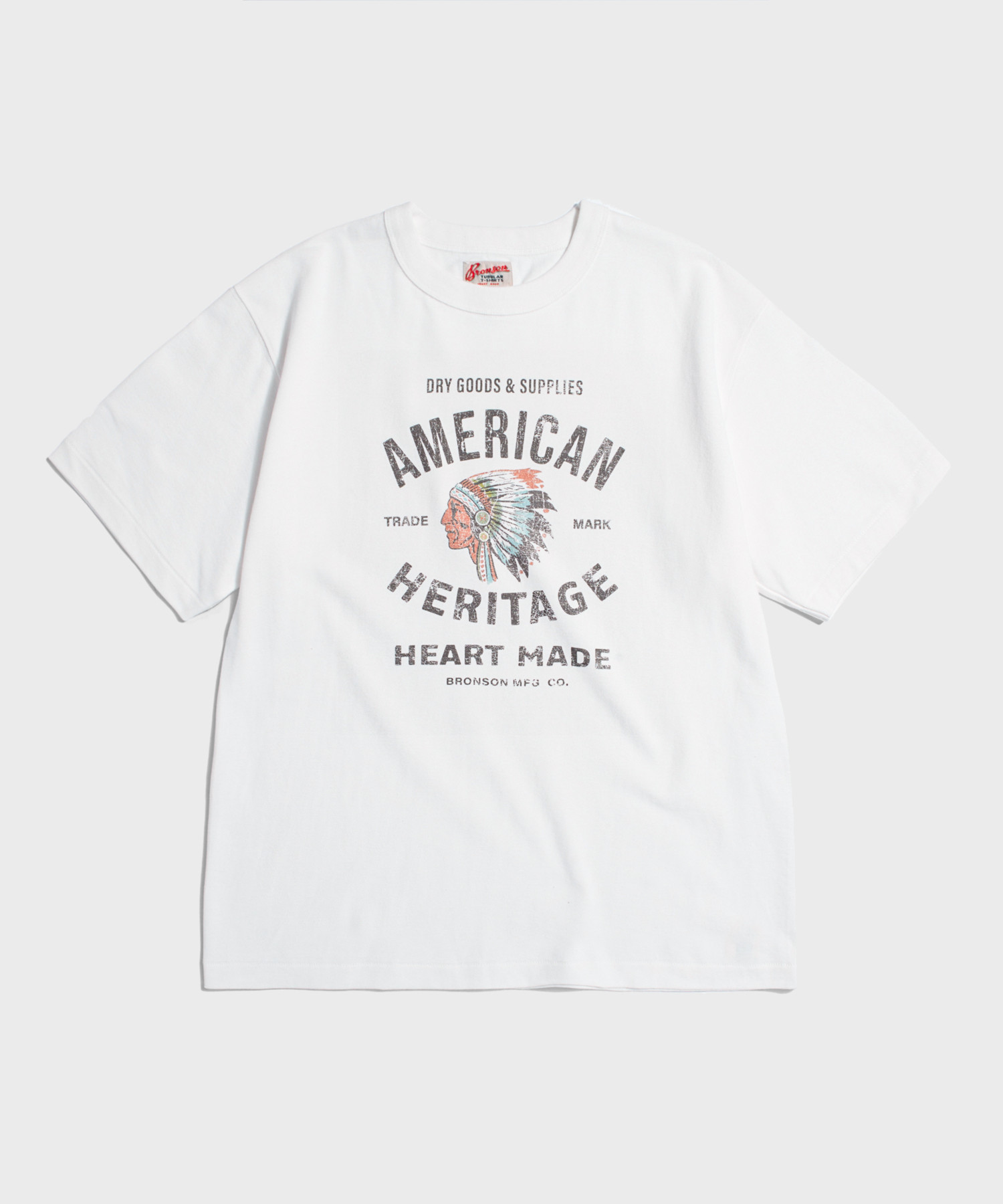Native Chief Loopwheeled Graphic Tee White