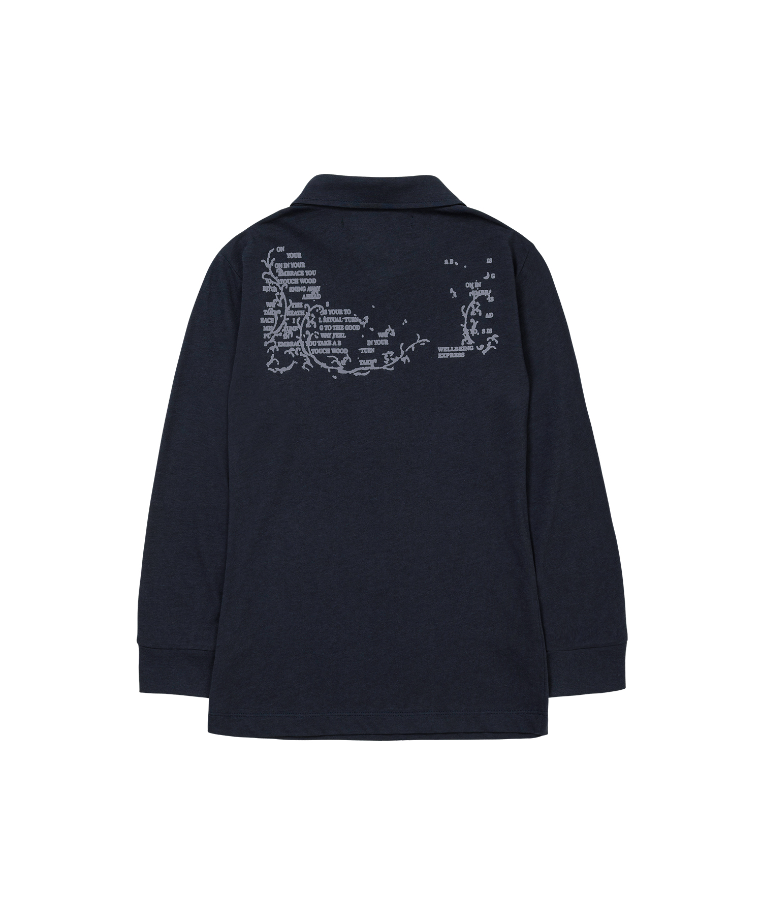 Button up 3/4 Sleeve Navy