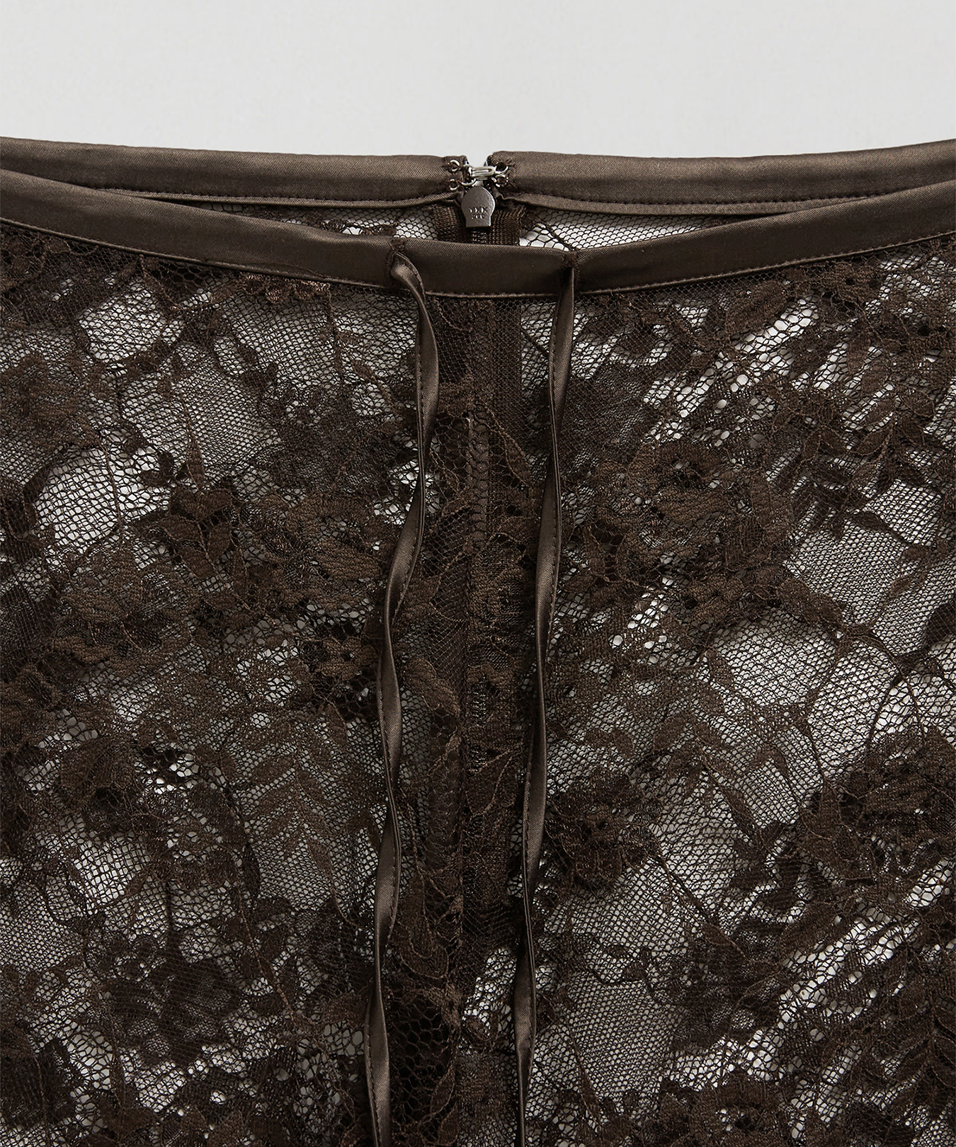 Lingerie Layered Pants Brown