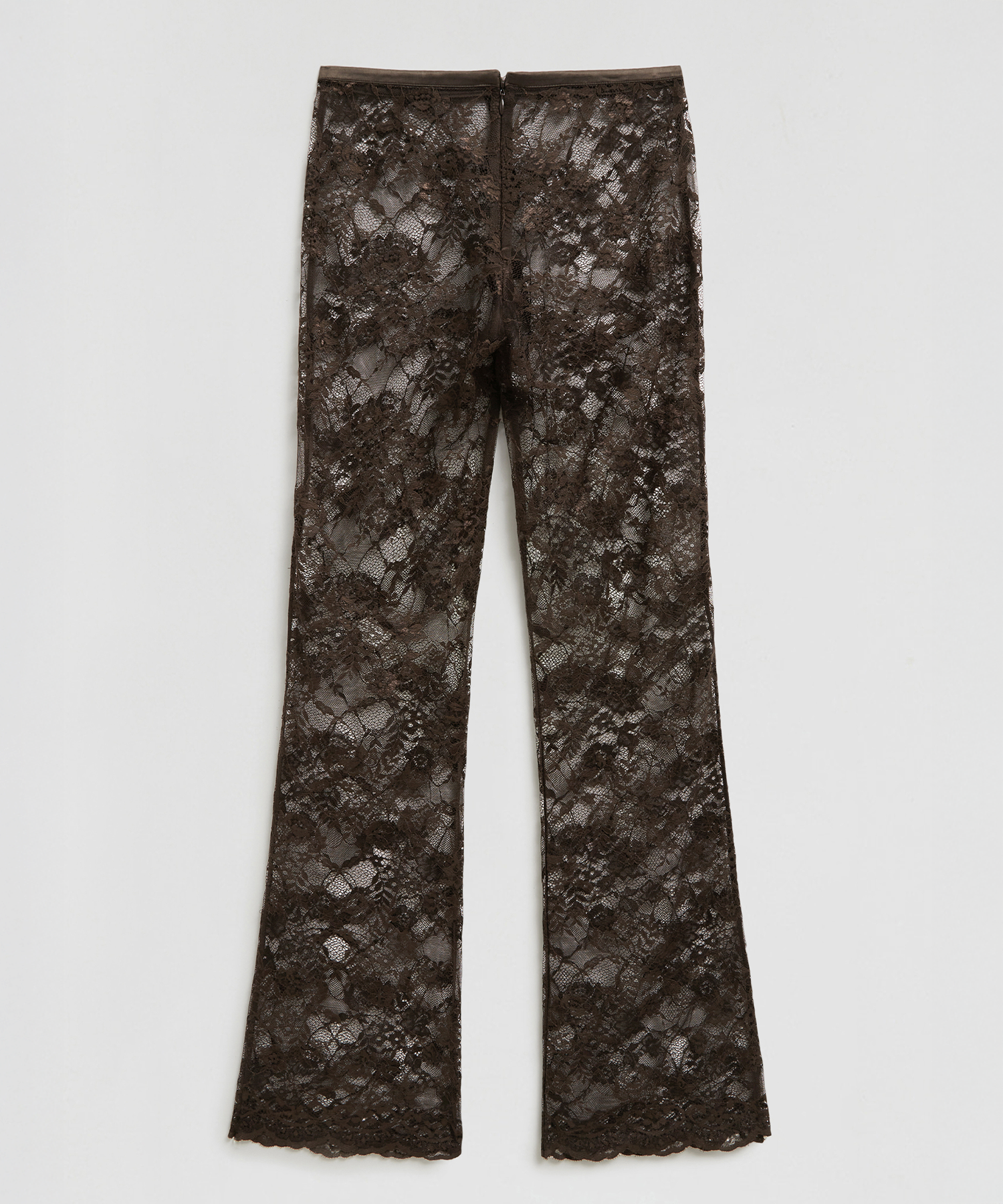 Lingerie Layered Pants Brown