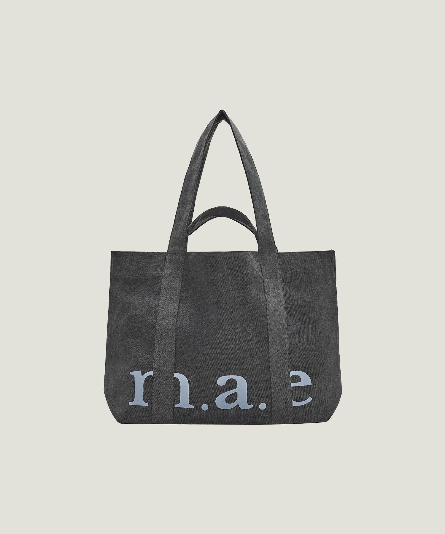 m.a.e 2way logo Bag Charcoal