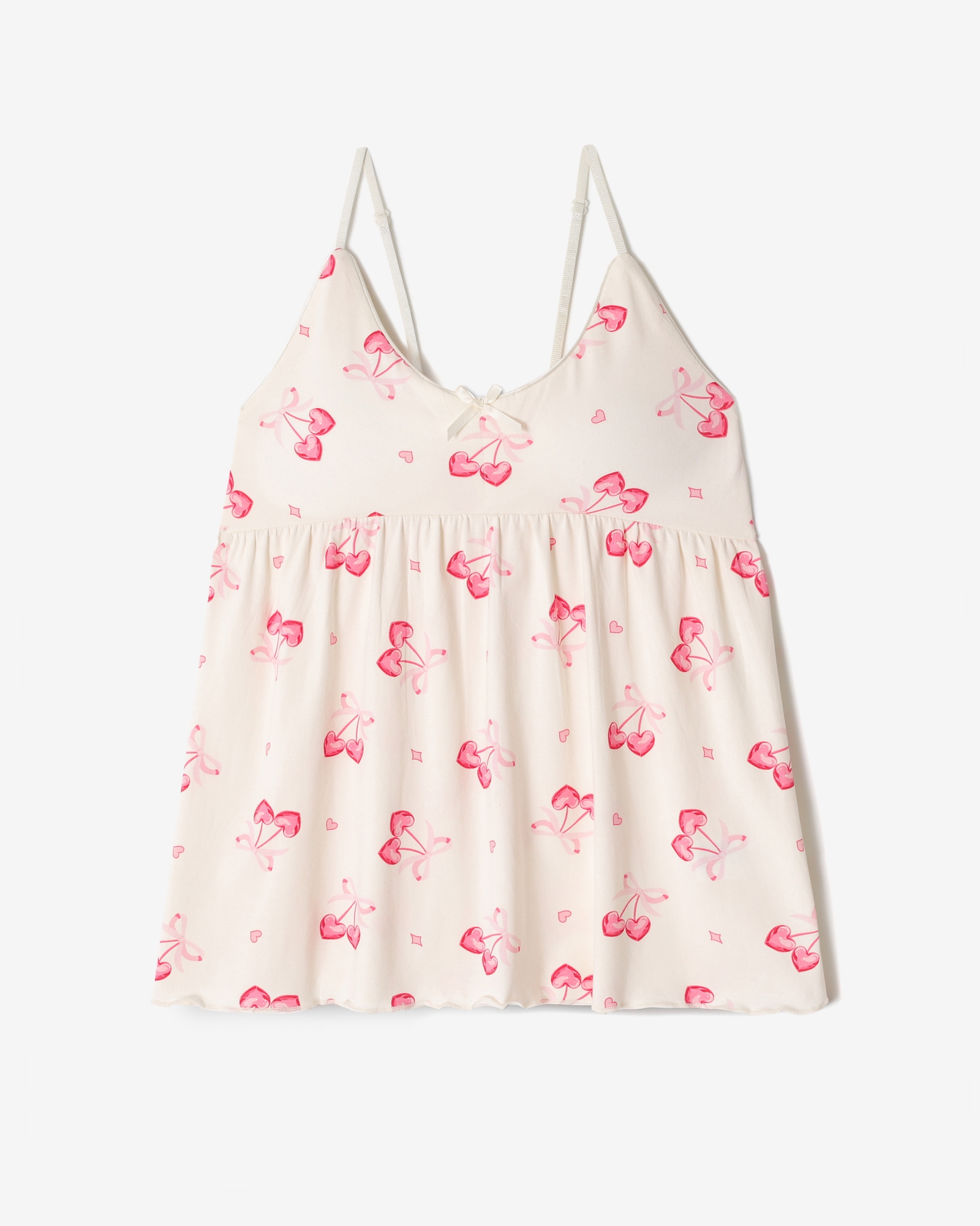 Heart Cherry Summer Pajama Set
