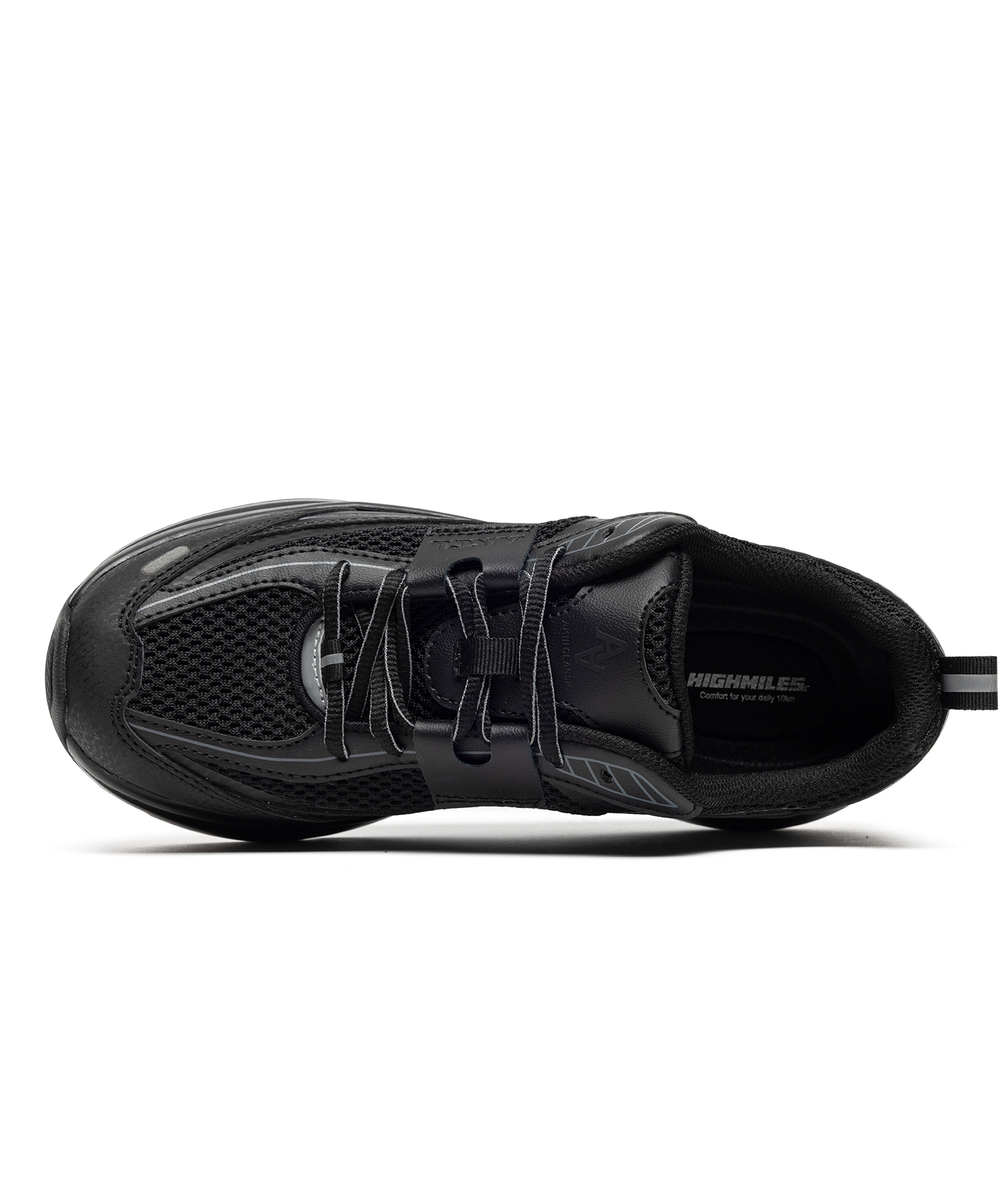 Кроссовки High Miles в цвете Graphite Black