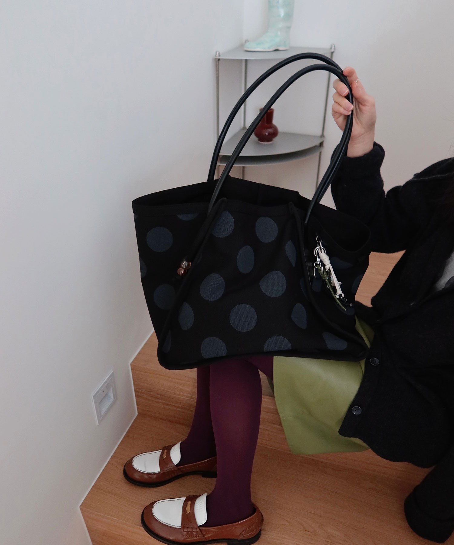 sio dot canvas bag