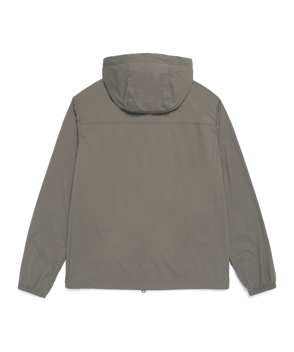N262UJP910 Худи-ветровка на молнии Wallace G/Khaki