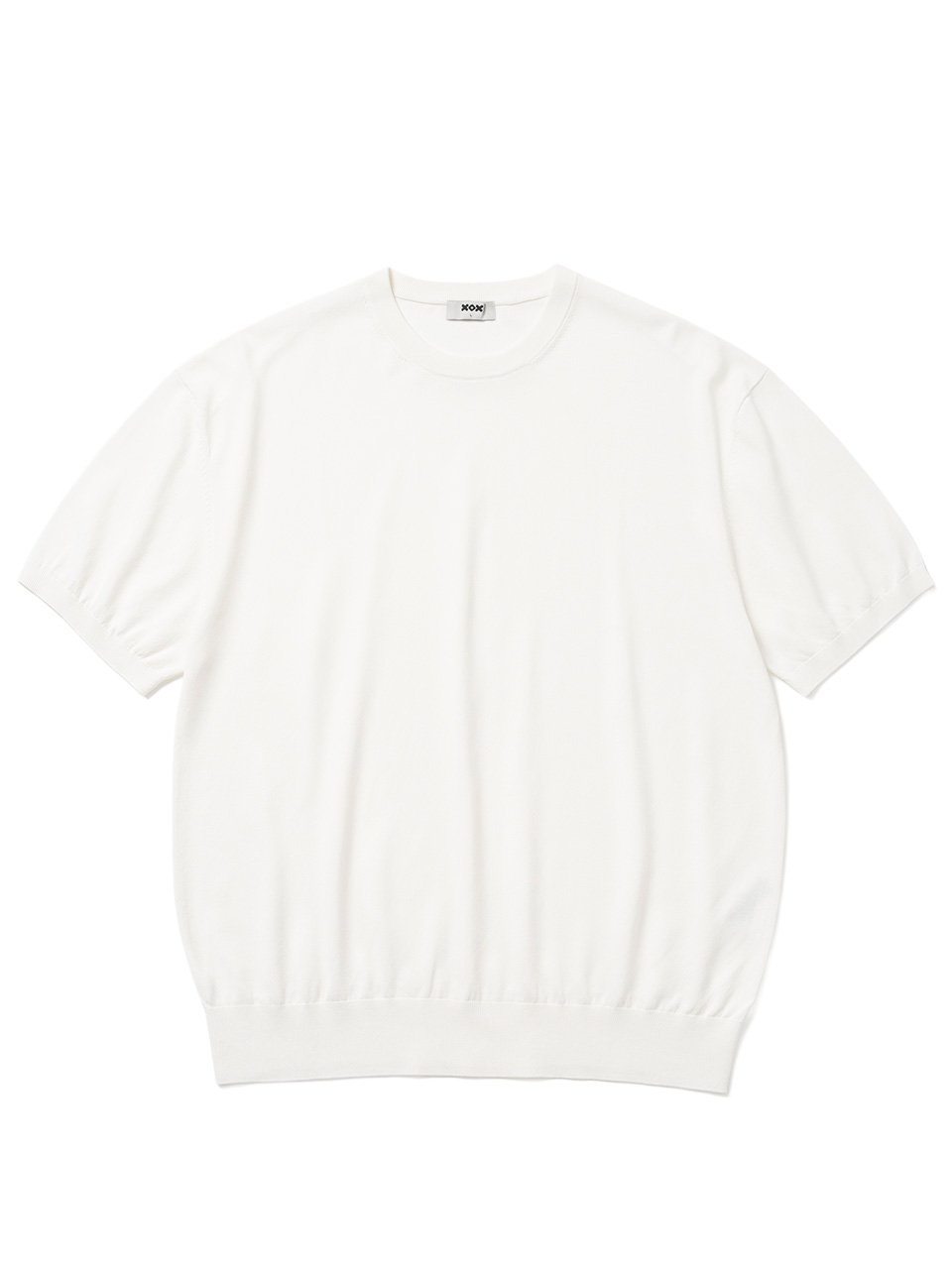 Базовый кроп-трикотаж с круглым вырезом (6 colors)