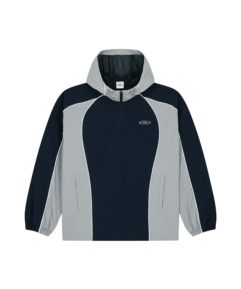 нейлон block anorak куртка [navy]