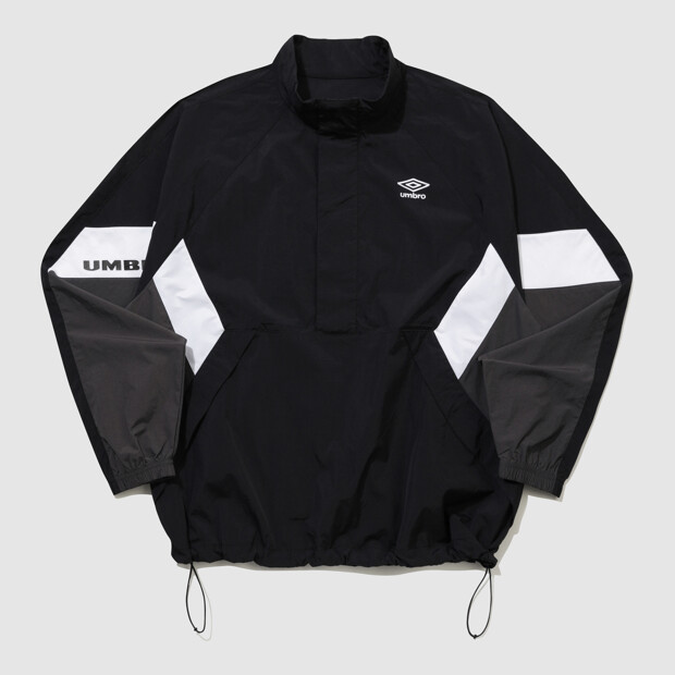 Анорак Pop Rush со стойкой и колорблоком Black UR123CWT34