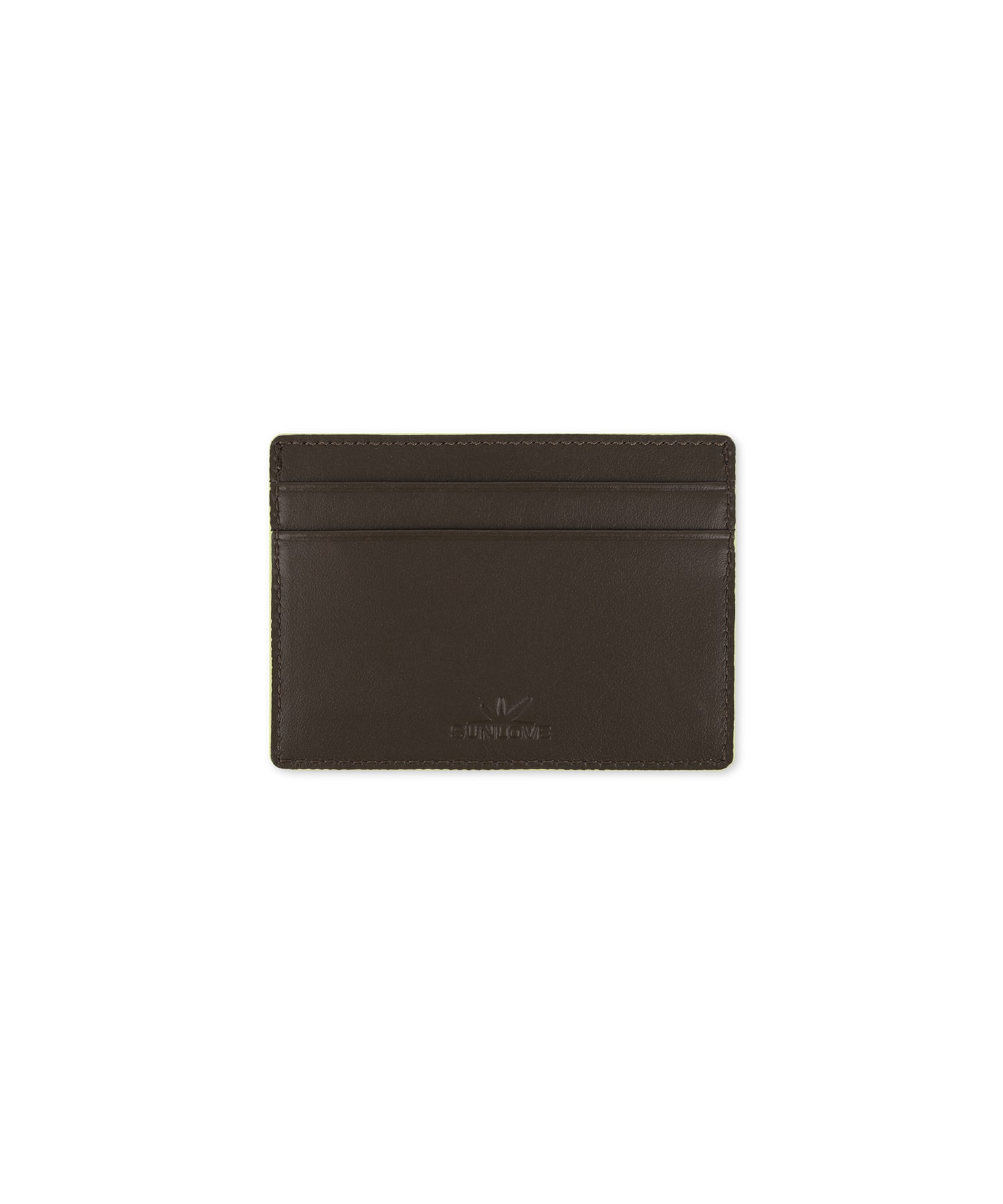 daybreak leather card wallet коричневый