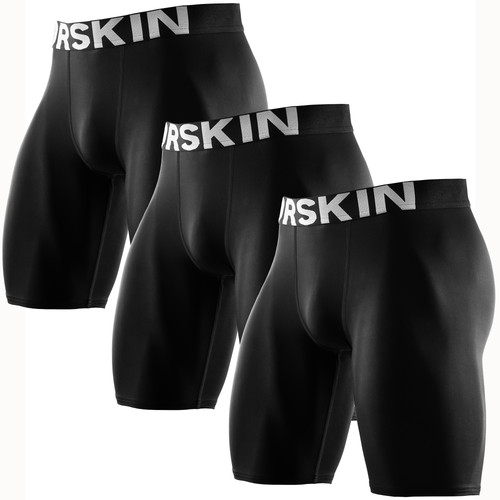 (3Pack) Унисекс спортивные шорты-тайтсы 3/10 Dr.Skin