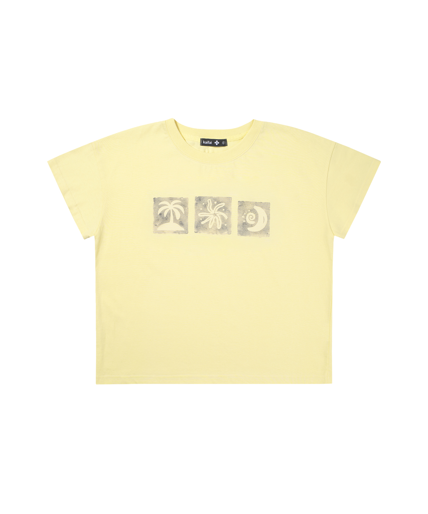 Summer Rhythm Tee (Lemon) K26QB239