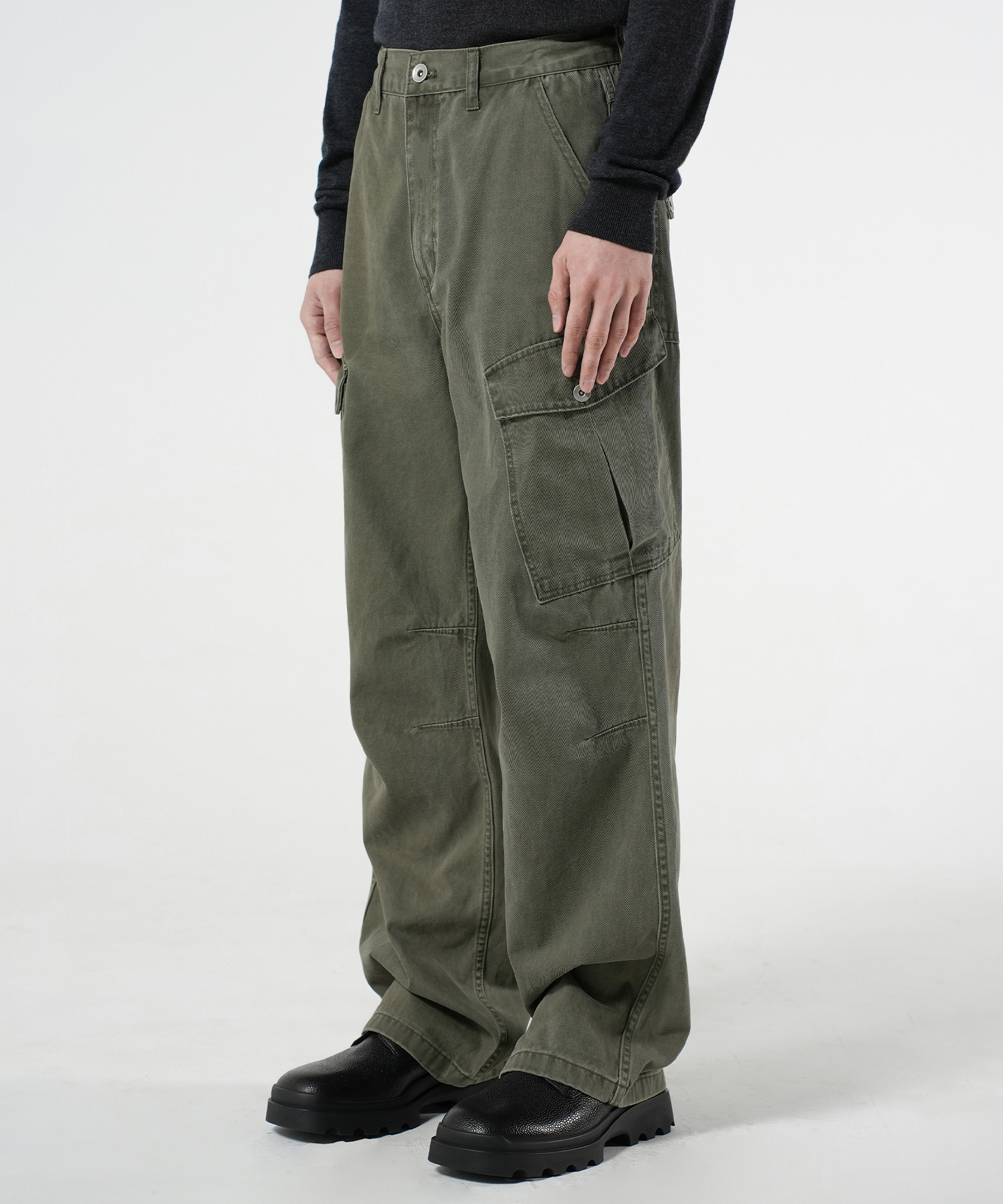 UNIFORM CARGO PANTS [KHAKI]