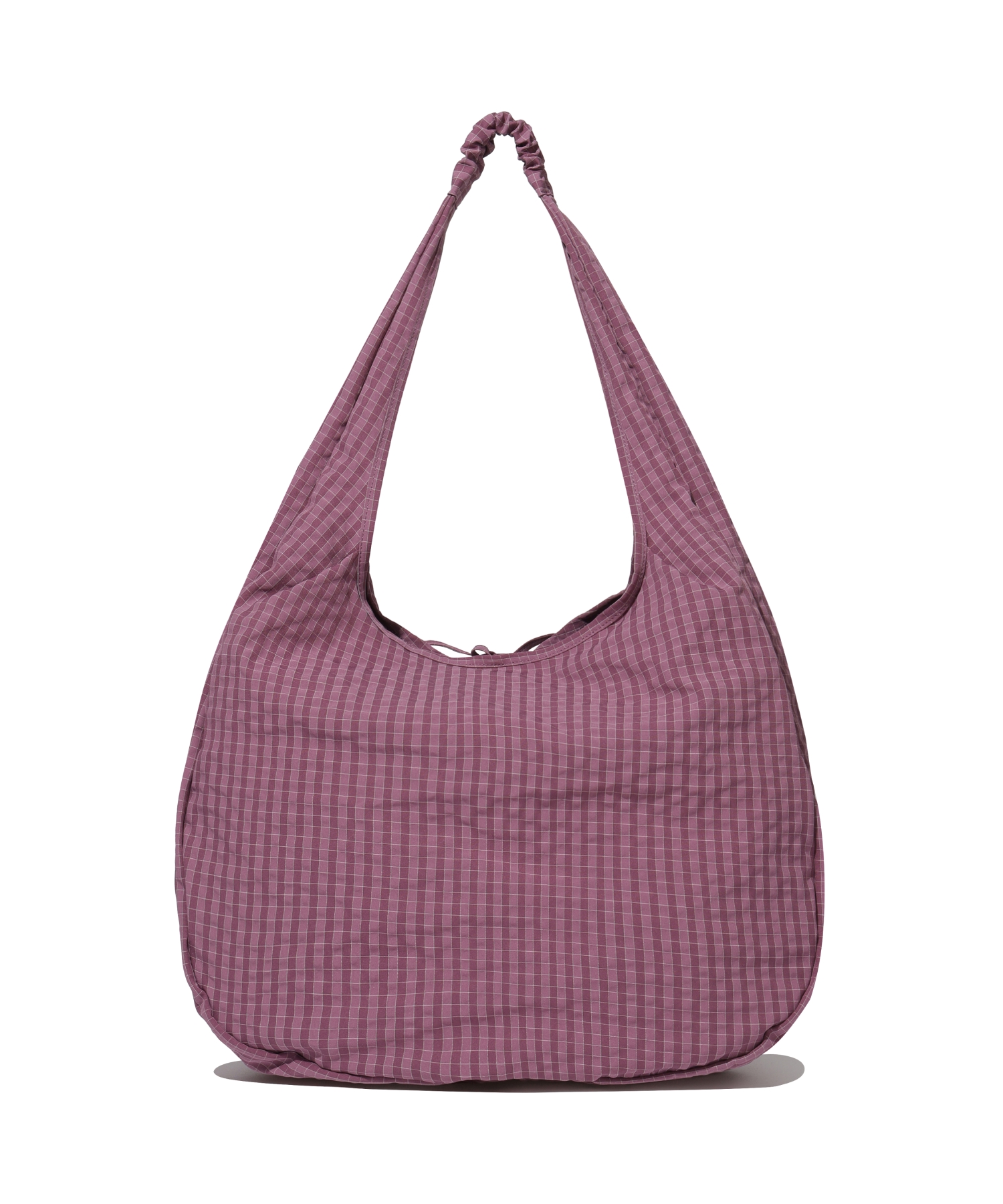 WOMEN SHIRRING EGG ECO BAG