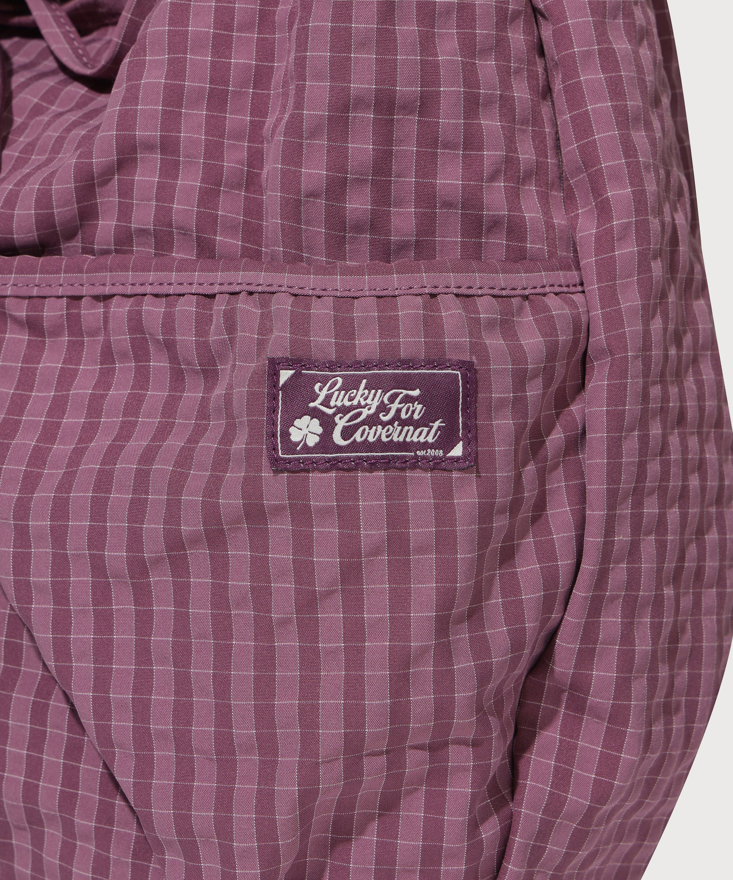 WOMEN SHIRRING EGG ECO BAG