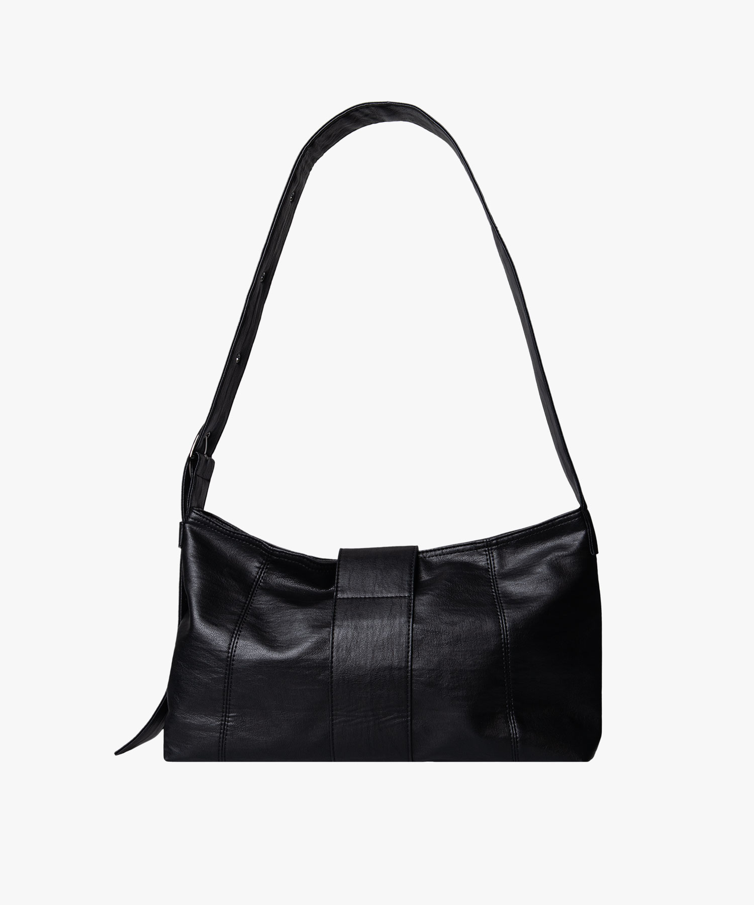 Eyelet Shoulder Bag_Black