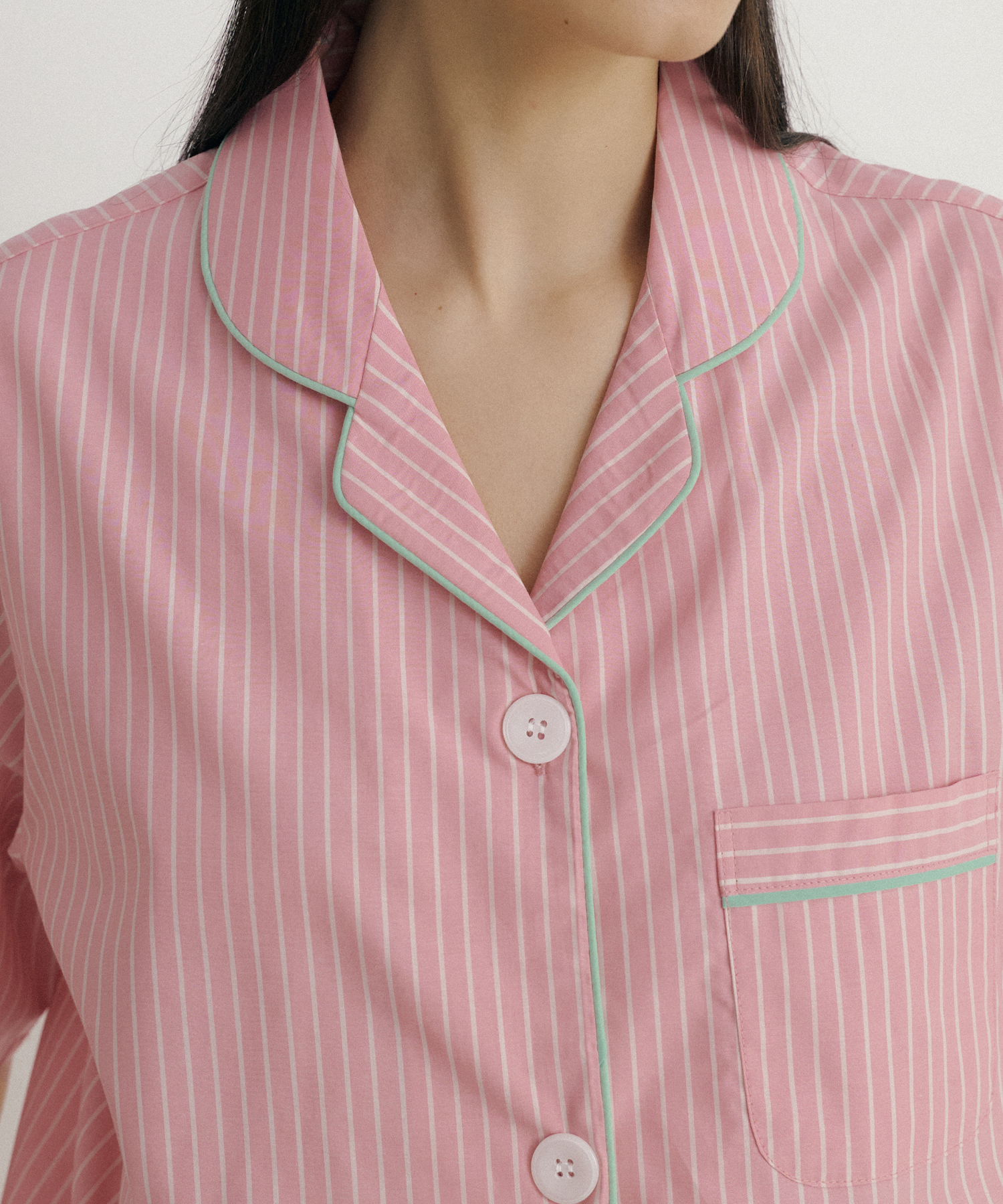(w) Strawberry Short Pajama Set