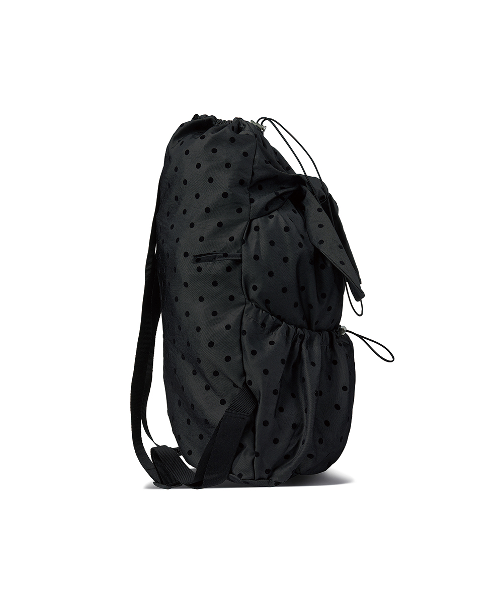 Ribbon строчка горох рюкзак Black