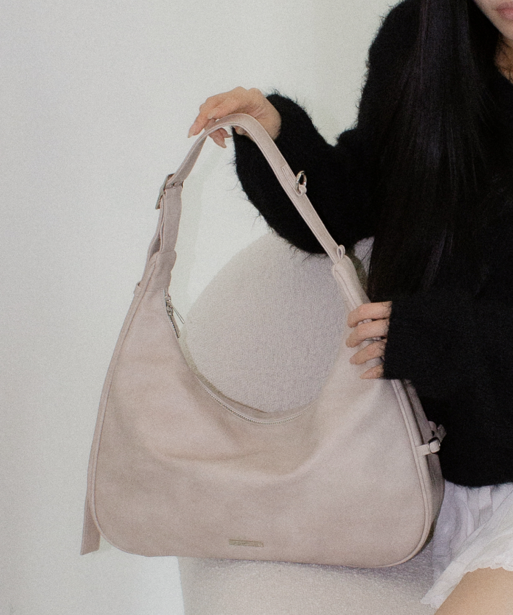 Weather Bag Leather Sand Beige