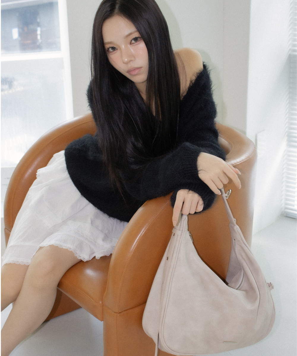 Weather Bag Leather Sand Beige