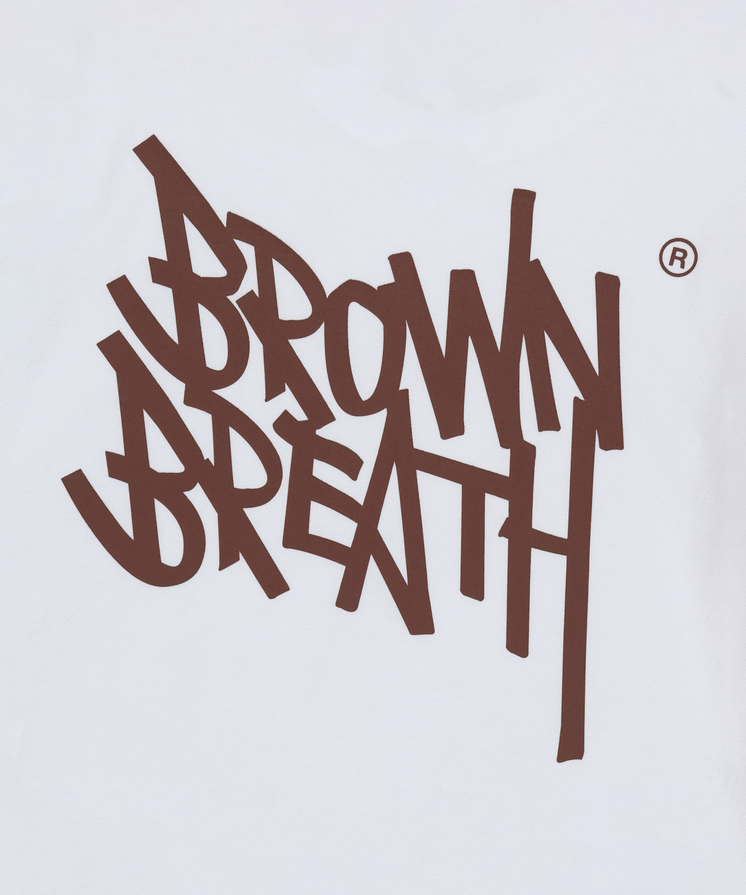 W TAG CROP TEE - WHITE