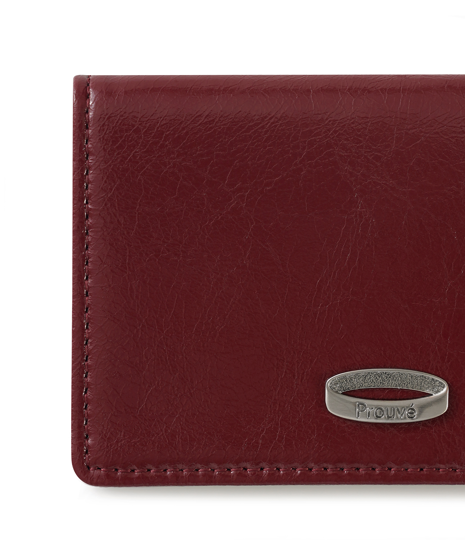 PR CARD CASE - BURGUNDY