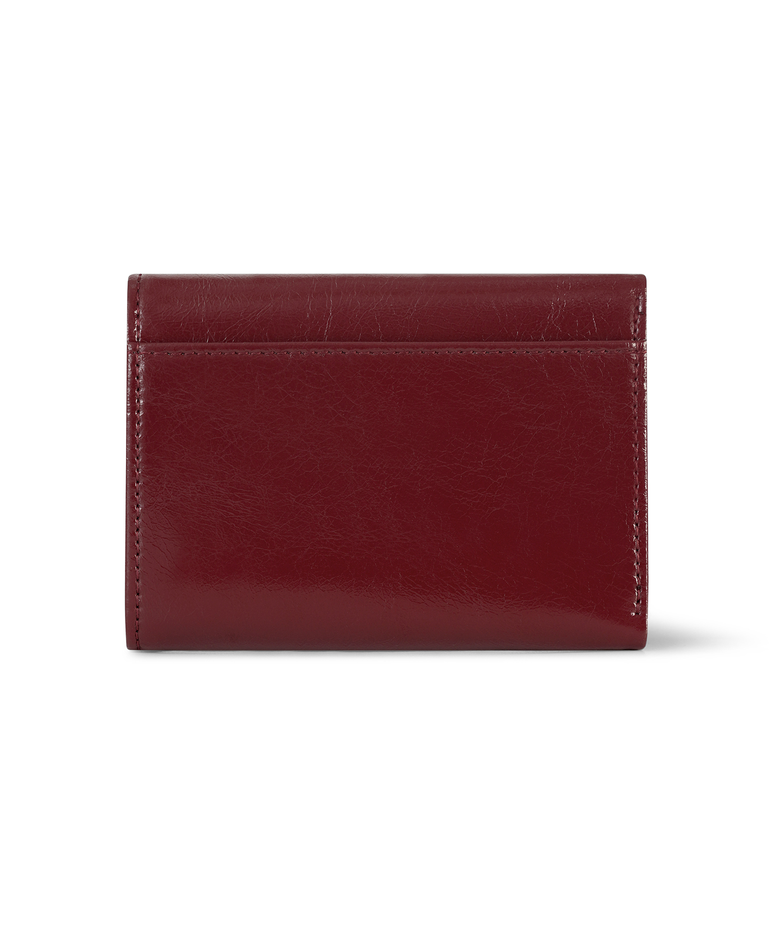 PR FLAP WALLET - BURGUNDY