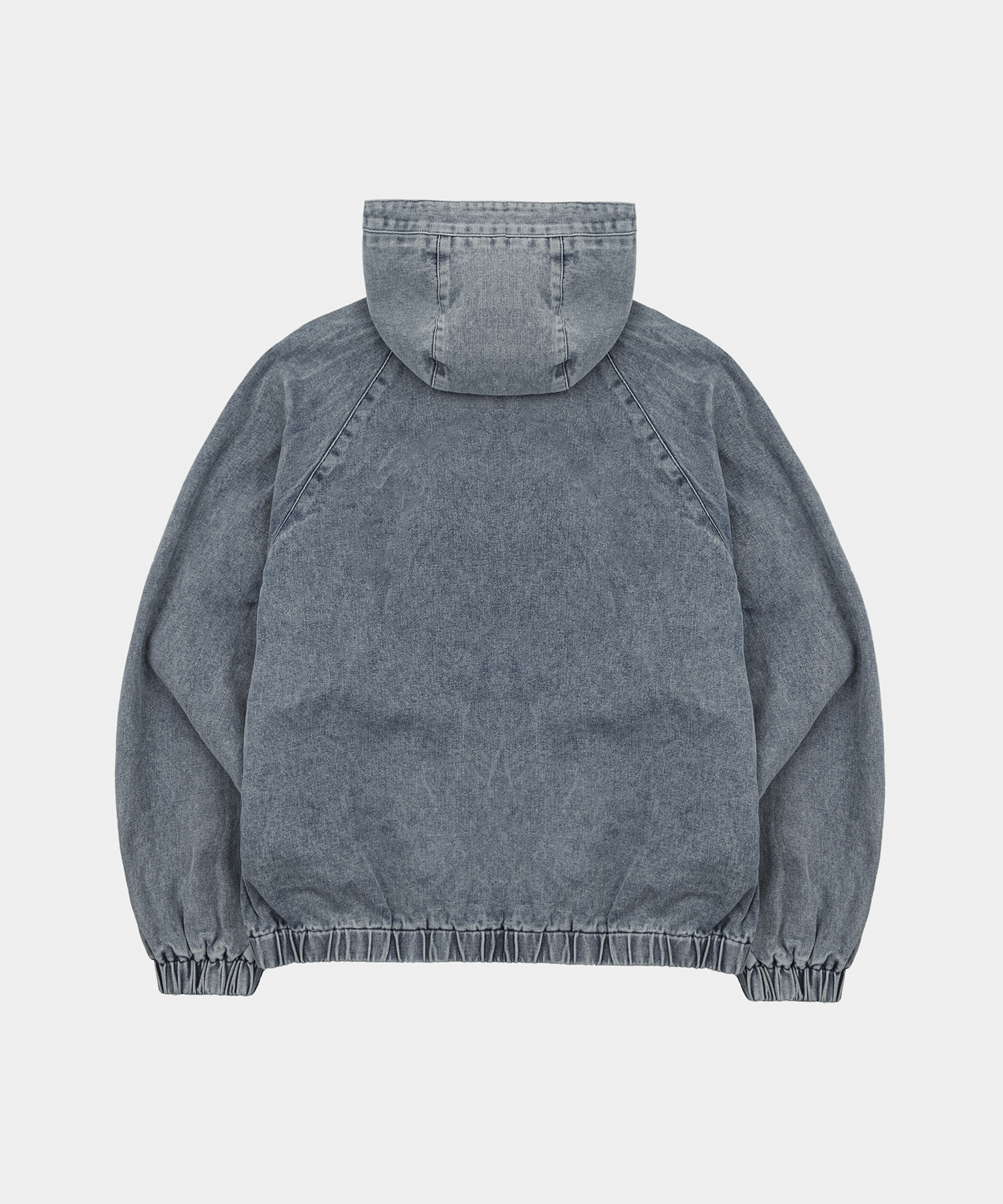 Ader мужскойt Denim Hooded Zip-Up Jumper Urban синий