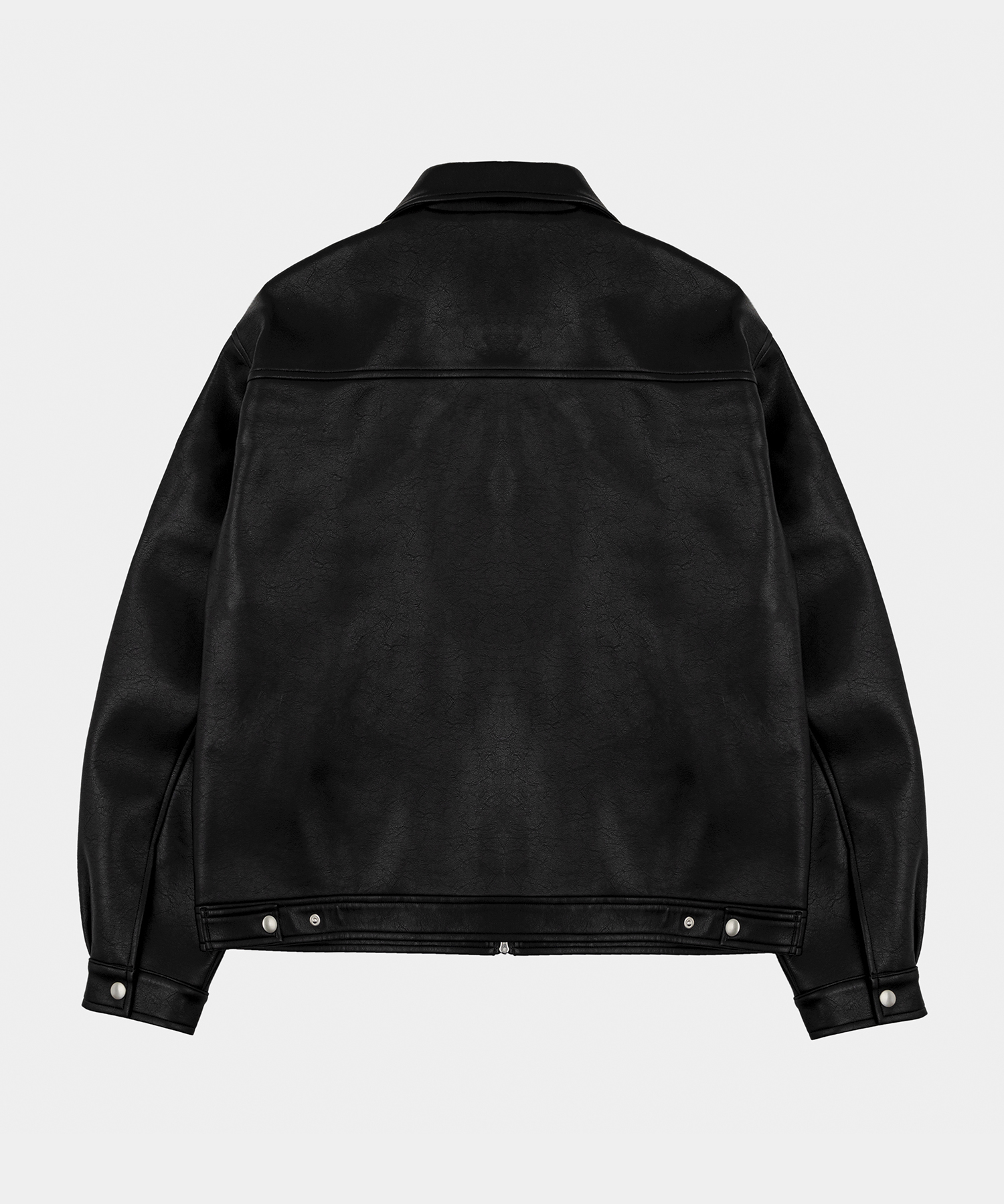 Luca Leather Blouson миниmal куртка черный