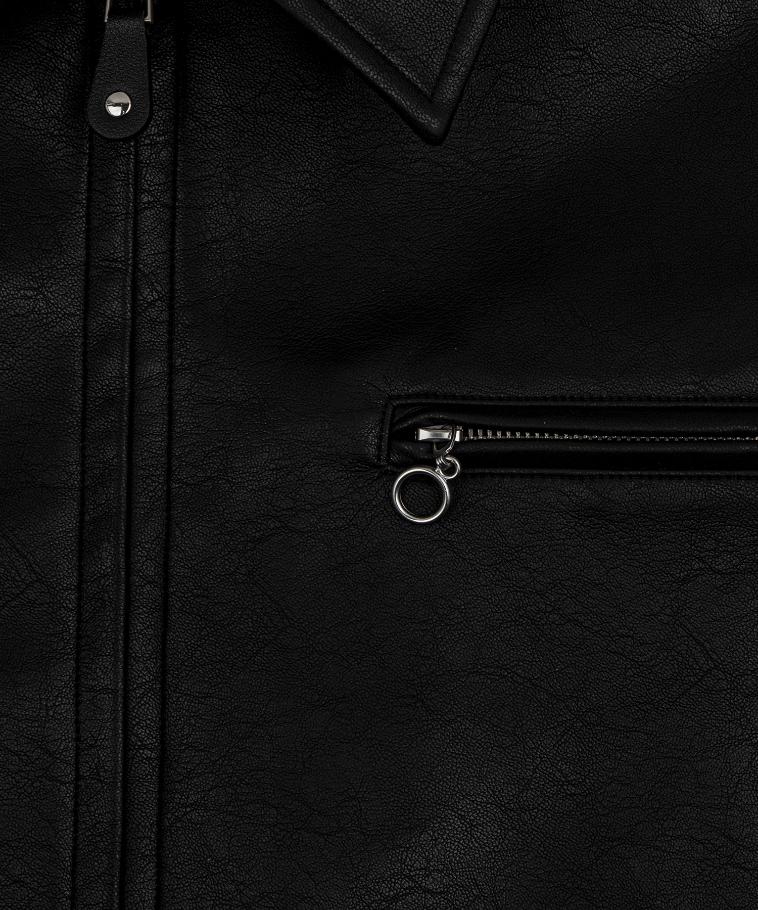 Luca Leather Blouson миниmal куртка черный